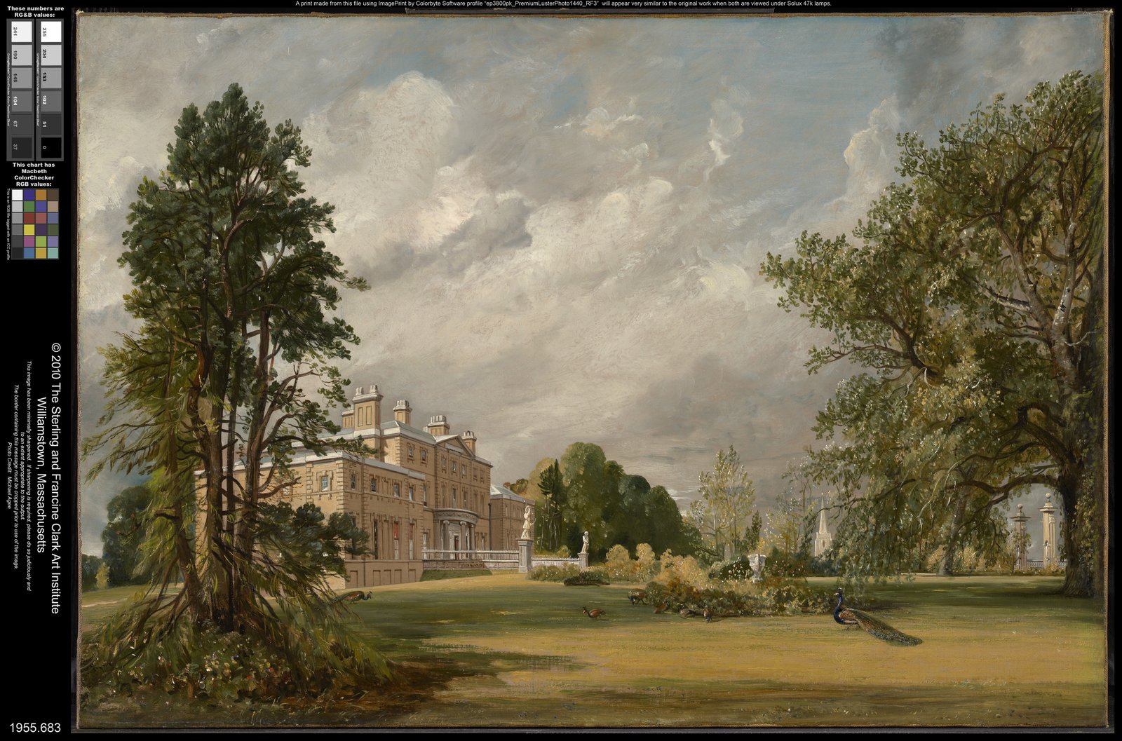 Malvern Hall - John Constable