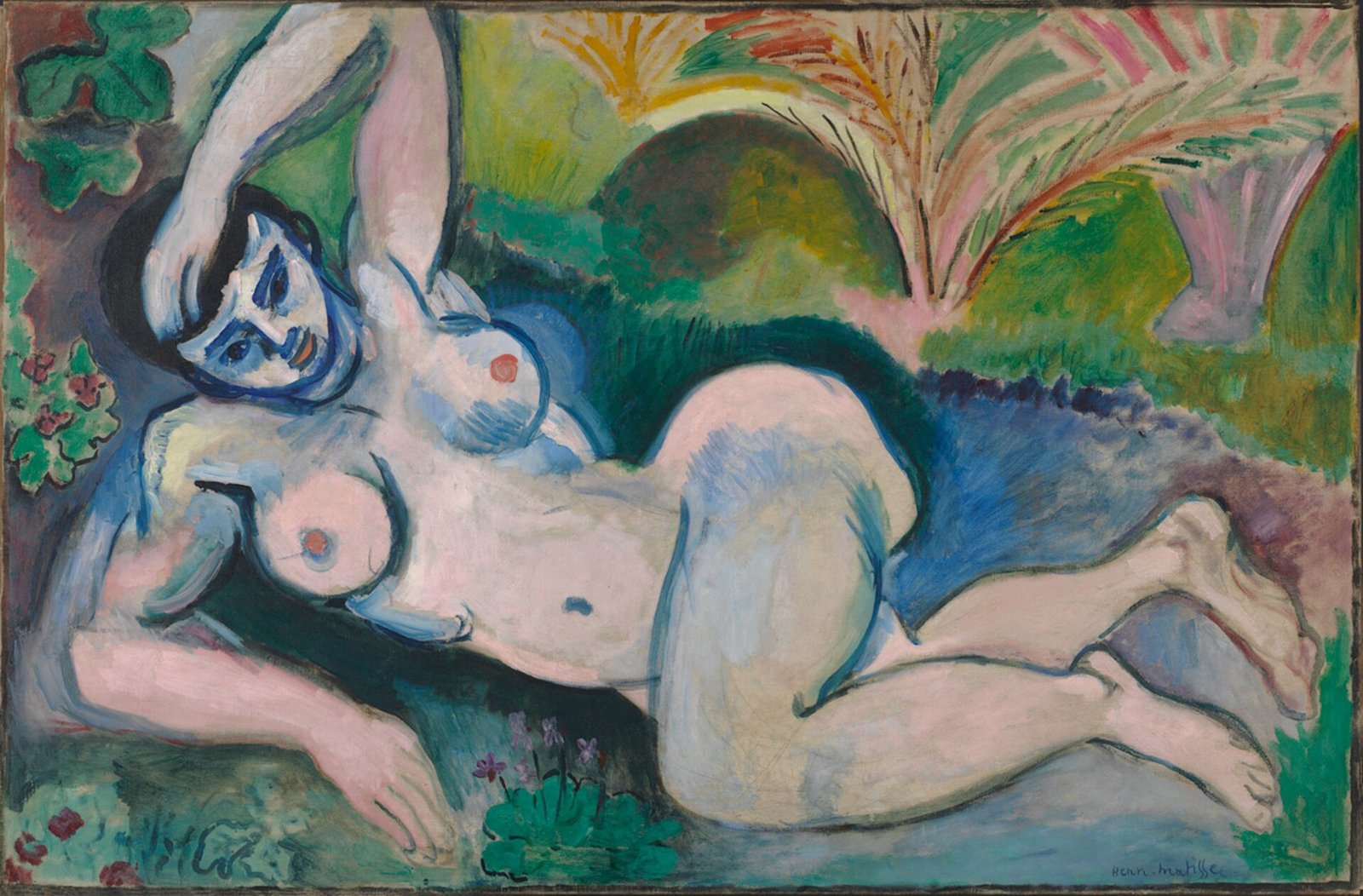 Nudo blu, ricordo di Biskra - Henri Matisse