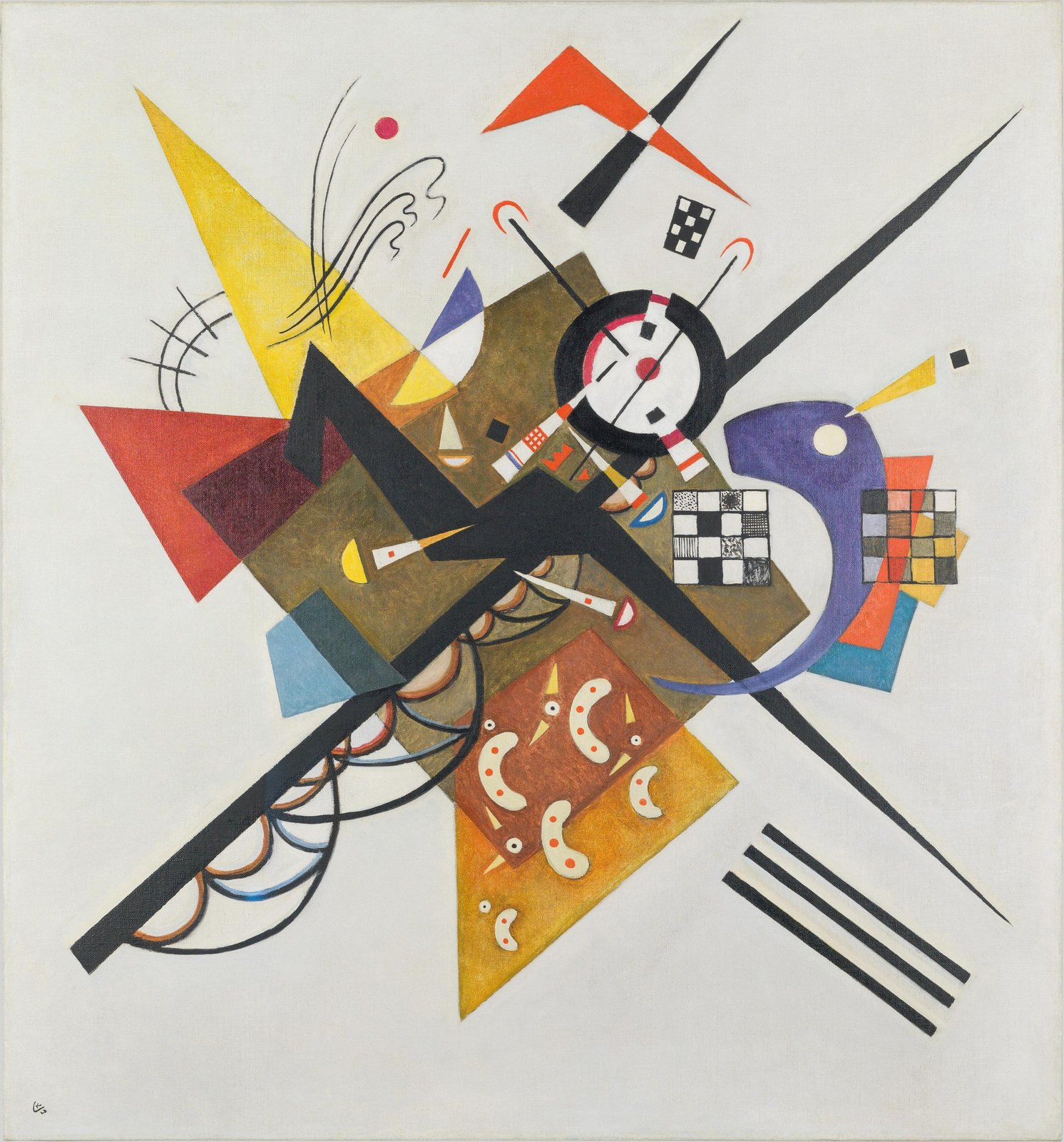 Su bianco II - Wassily Kandinsky
