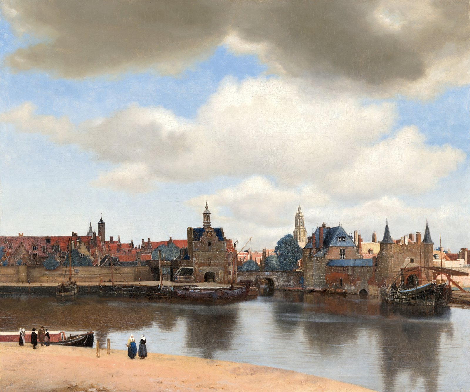 Veduta di Delft - Johannes Vermeer