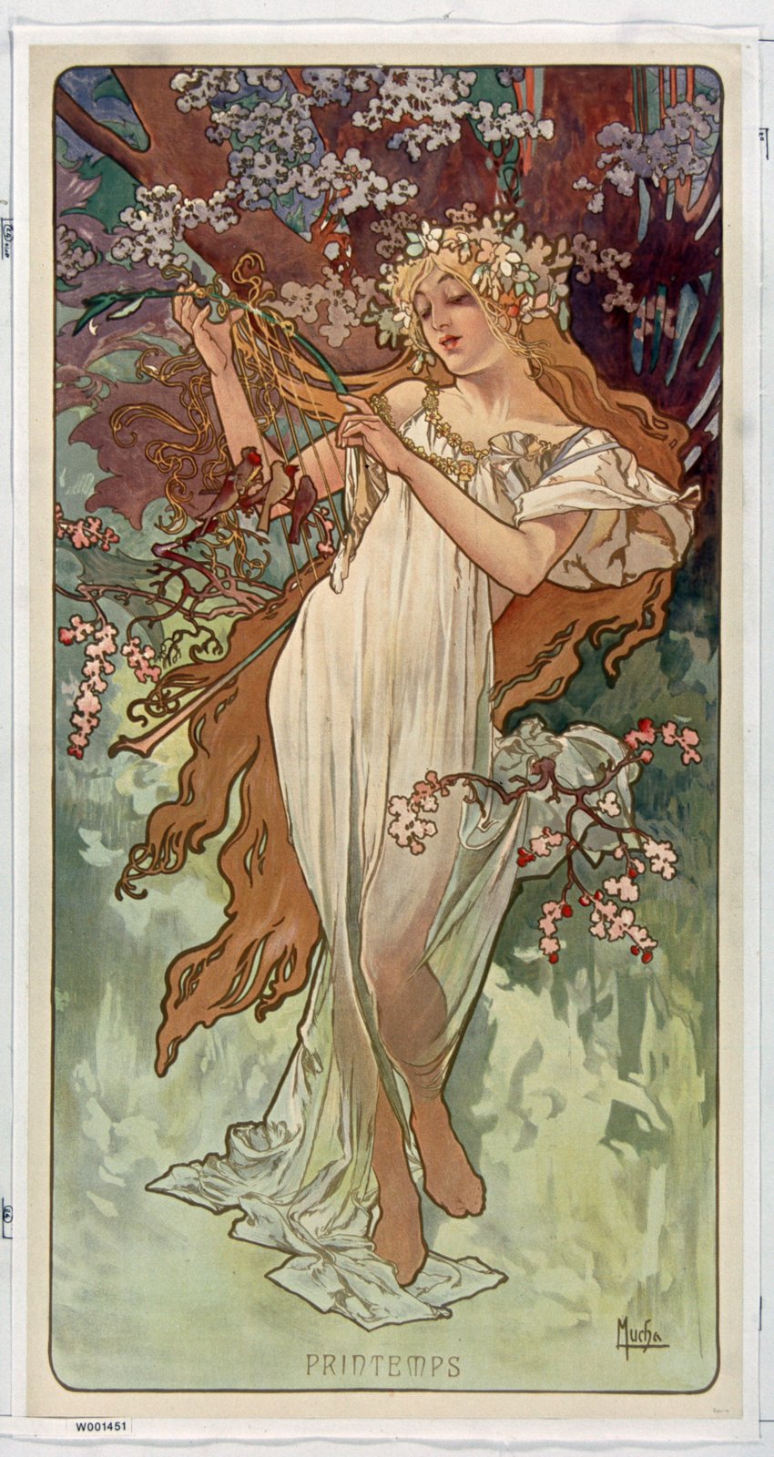 Primavera - Alphonse Mucha