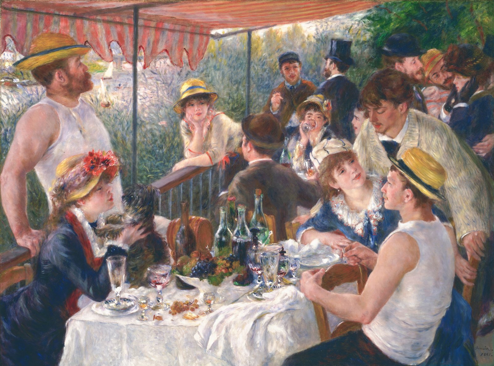 La colazione dei canottieri - Pierre-Auguste Renoir
