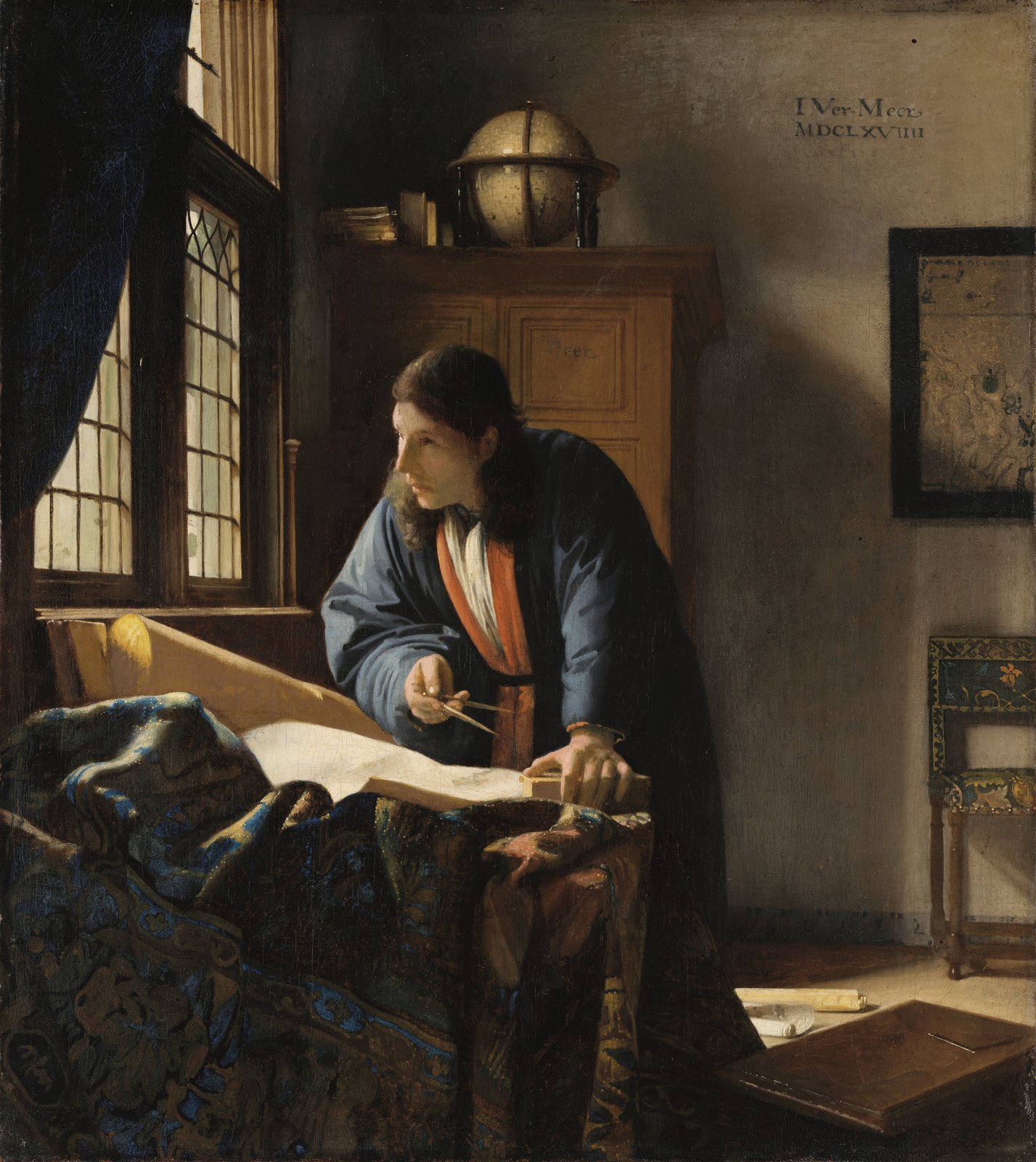 Geografo - Johannes Vermeer