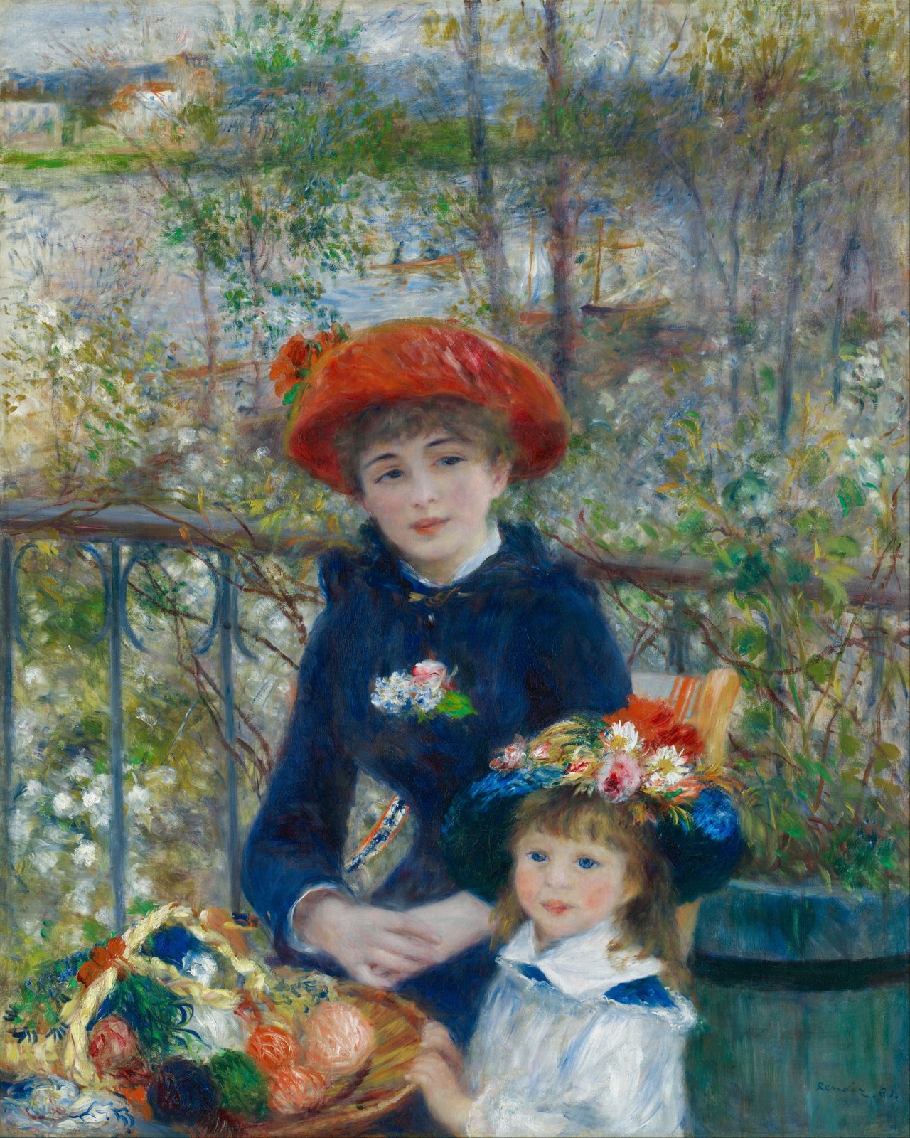 Due sorelle (sulla terrazza) - Pierre-Auguste Renoir