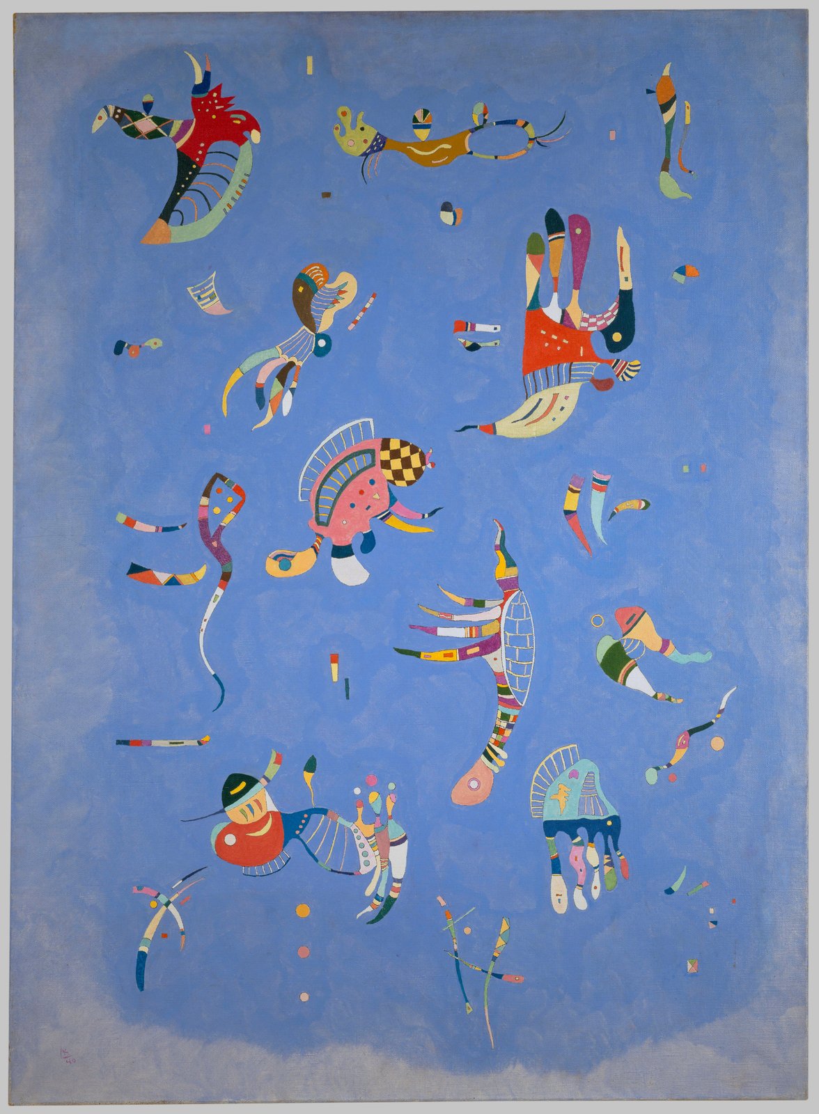 Blu di cielo - Wassily Kandinsky