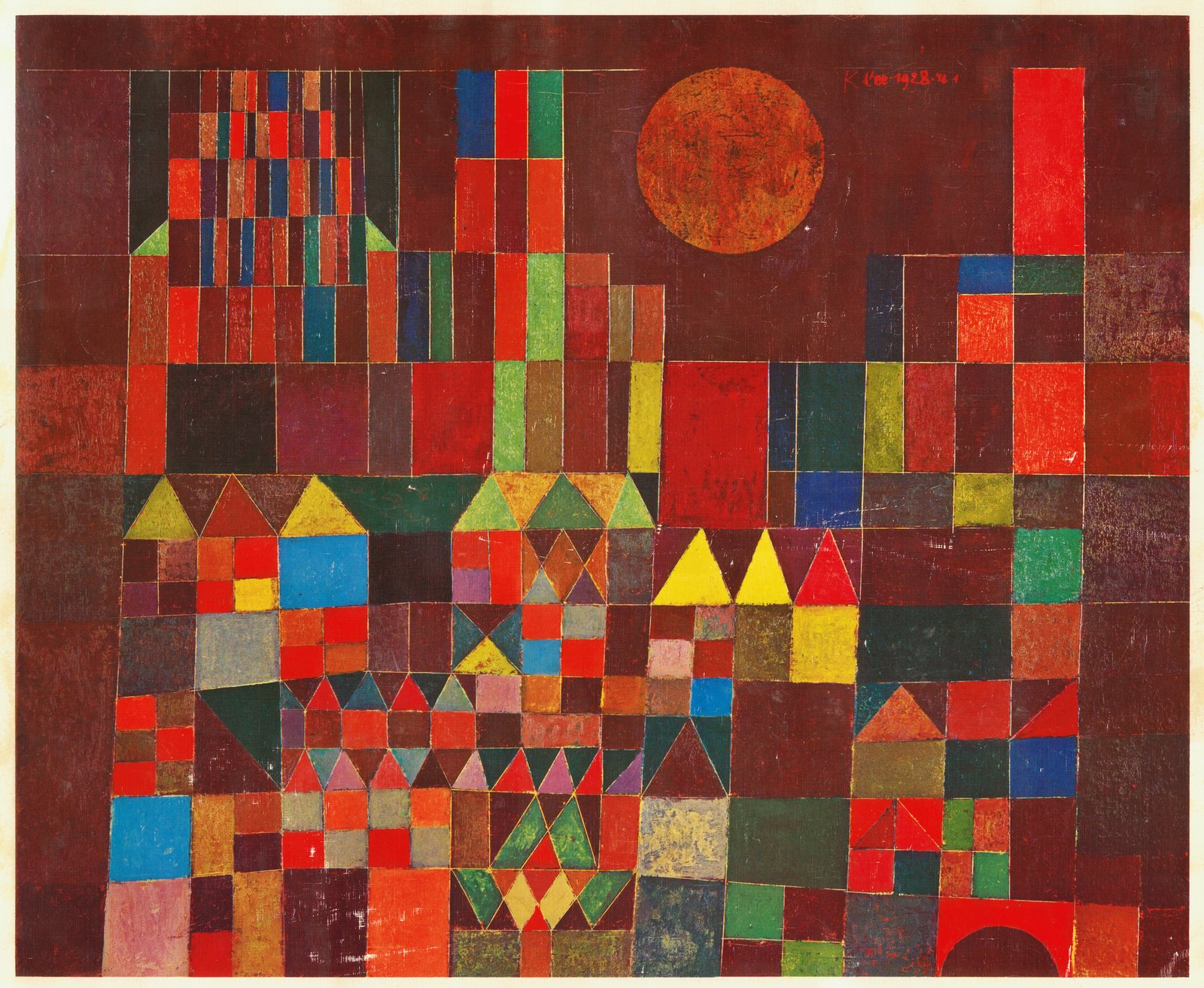 Castello e sole - Paul Klee