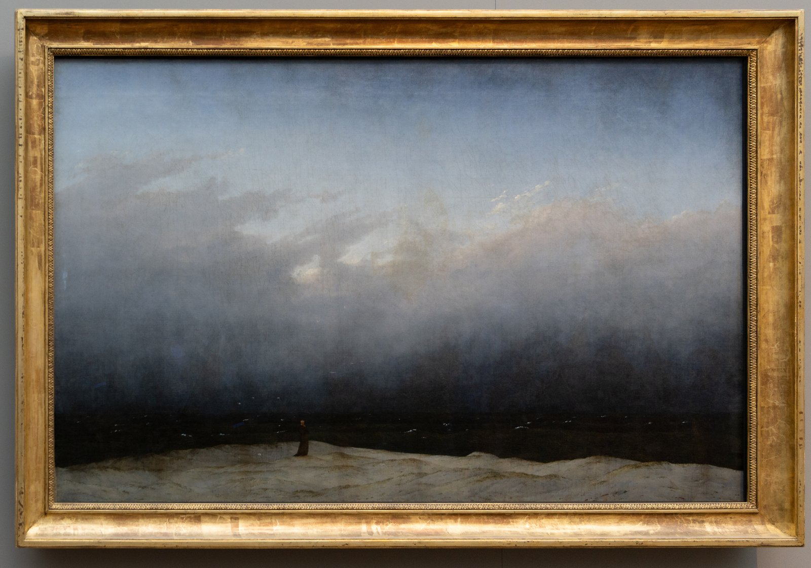 Monaco in riva al mare - Caspar David Friedrich