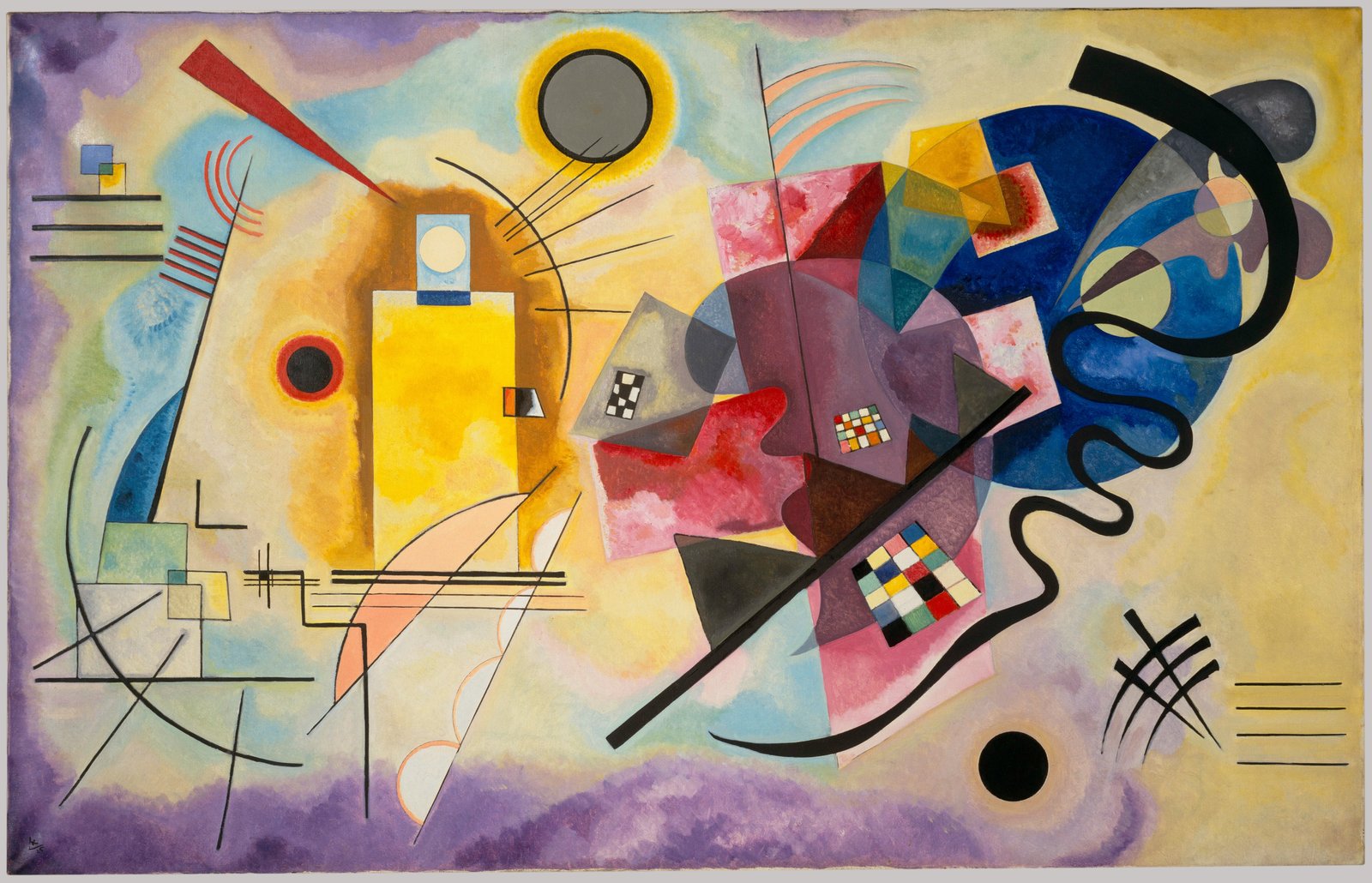 Giallo, rosso, blu - Wassily Kandinsky