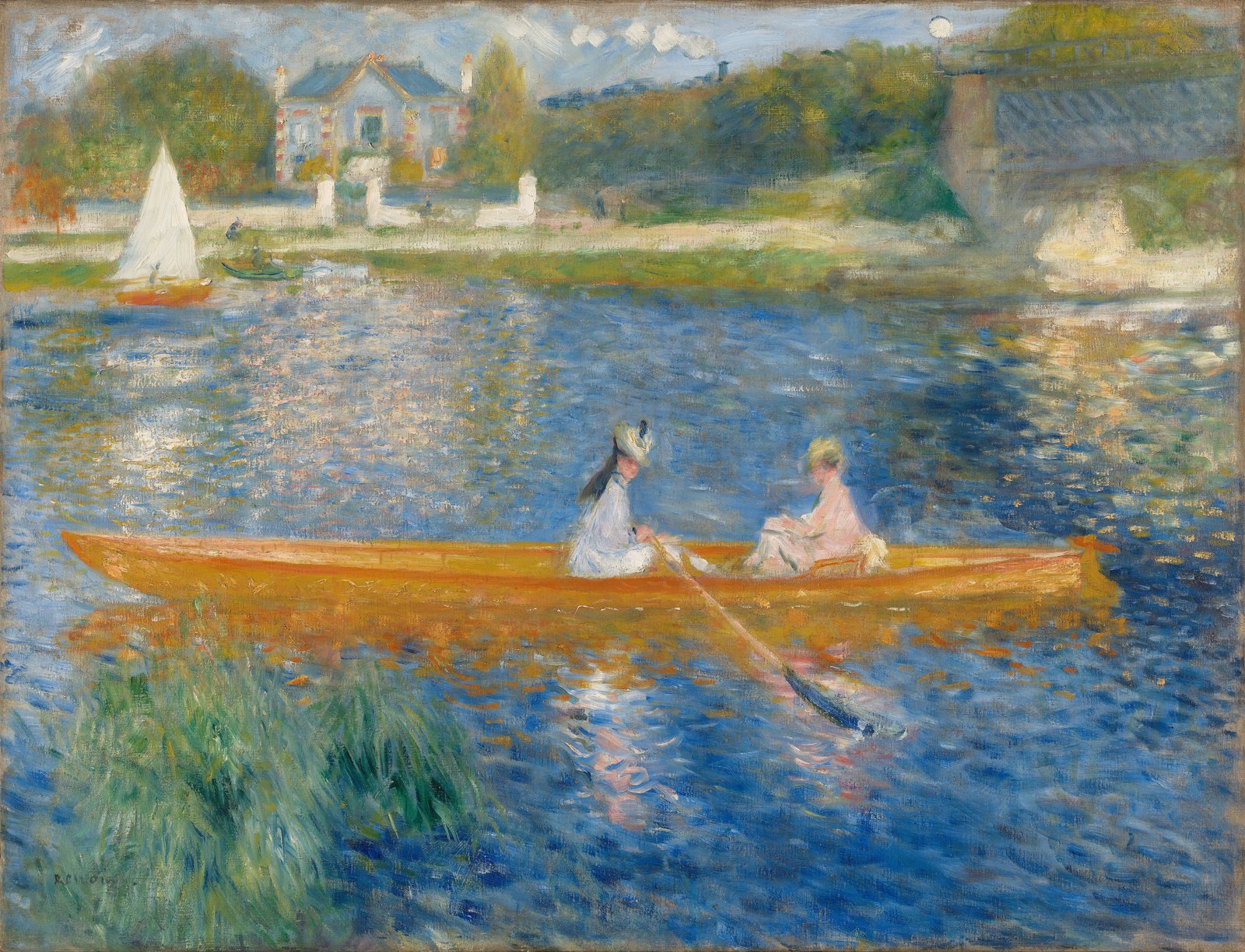 La barchetta - Pierre-Auguste Renoir