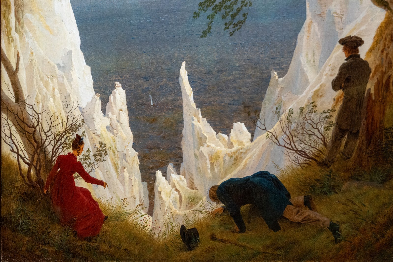 Scogliere di gesso a Rugen - Caspar David Friedrich