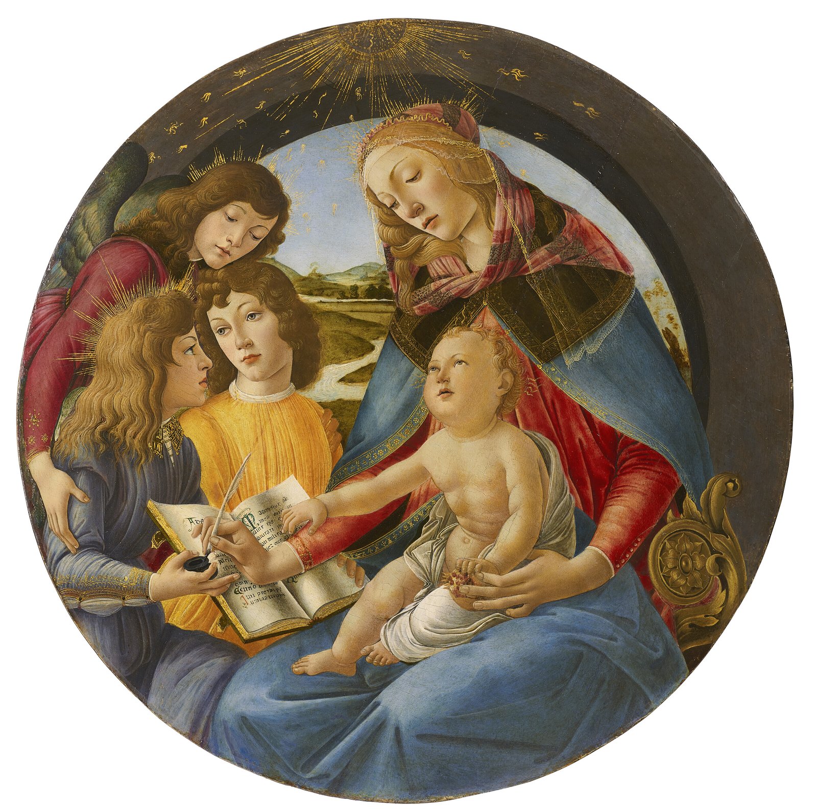 Madonna del Magnificat - Sandro Botticelli
