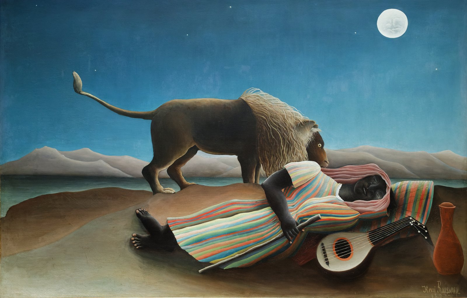 Zingara addormentata - Henri Rousseau