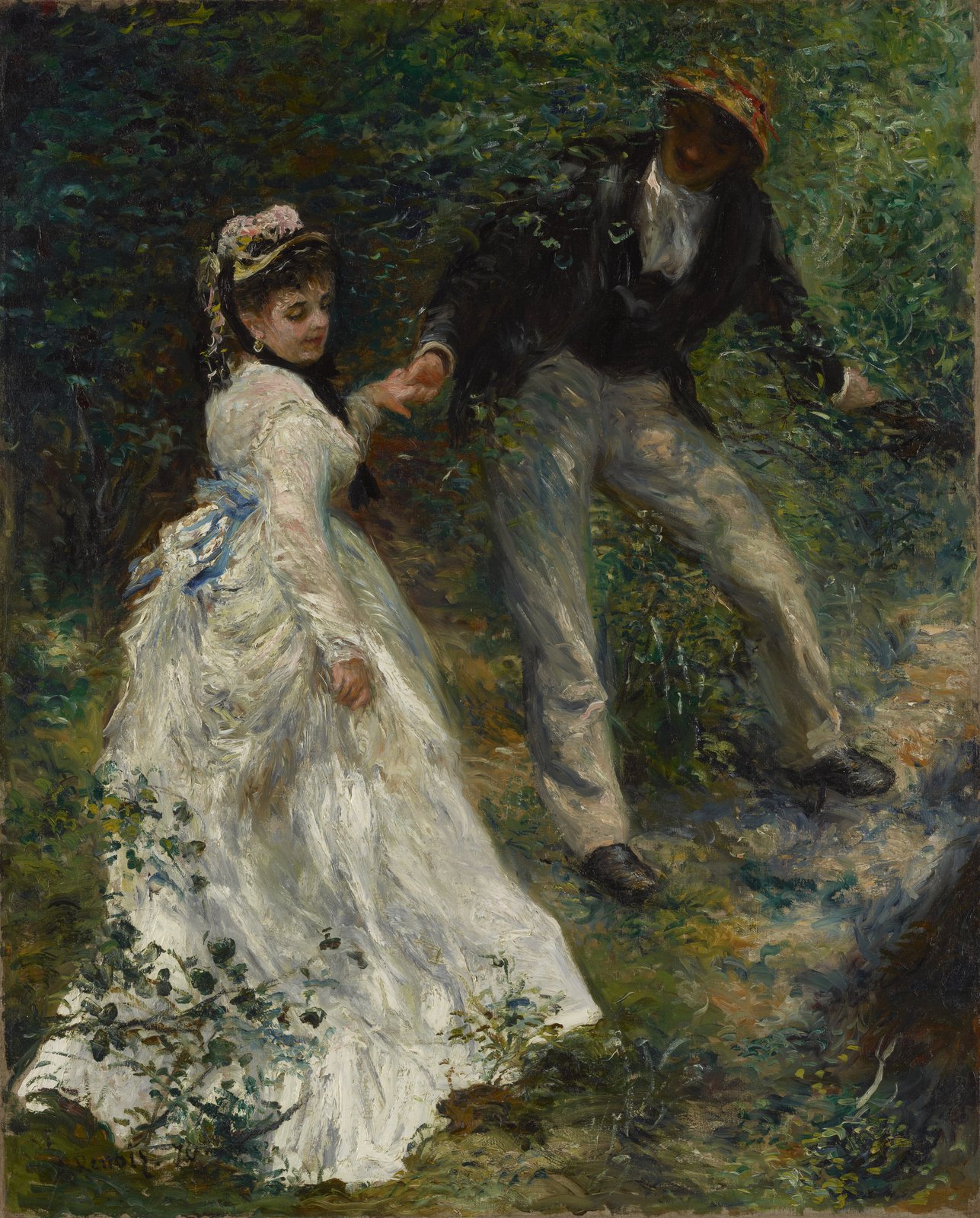 La passeggiata - Pierre-Auguste Renoir