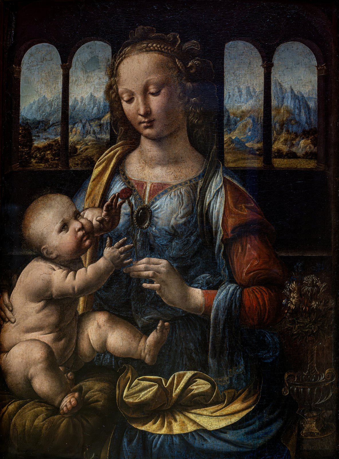 Madonna del Garofano - Leonardo da Vinci