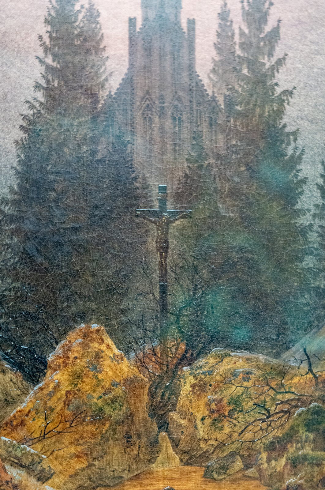 La croce sulla montagna - Caspar David Friedrich