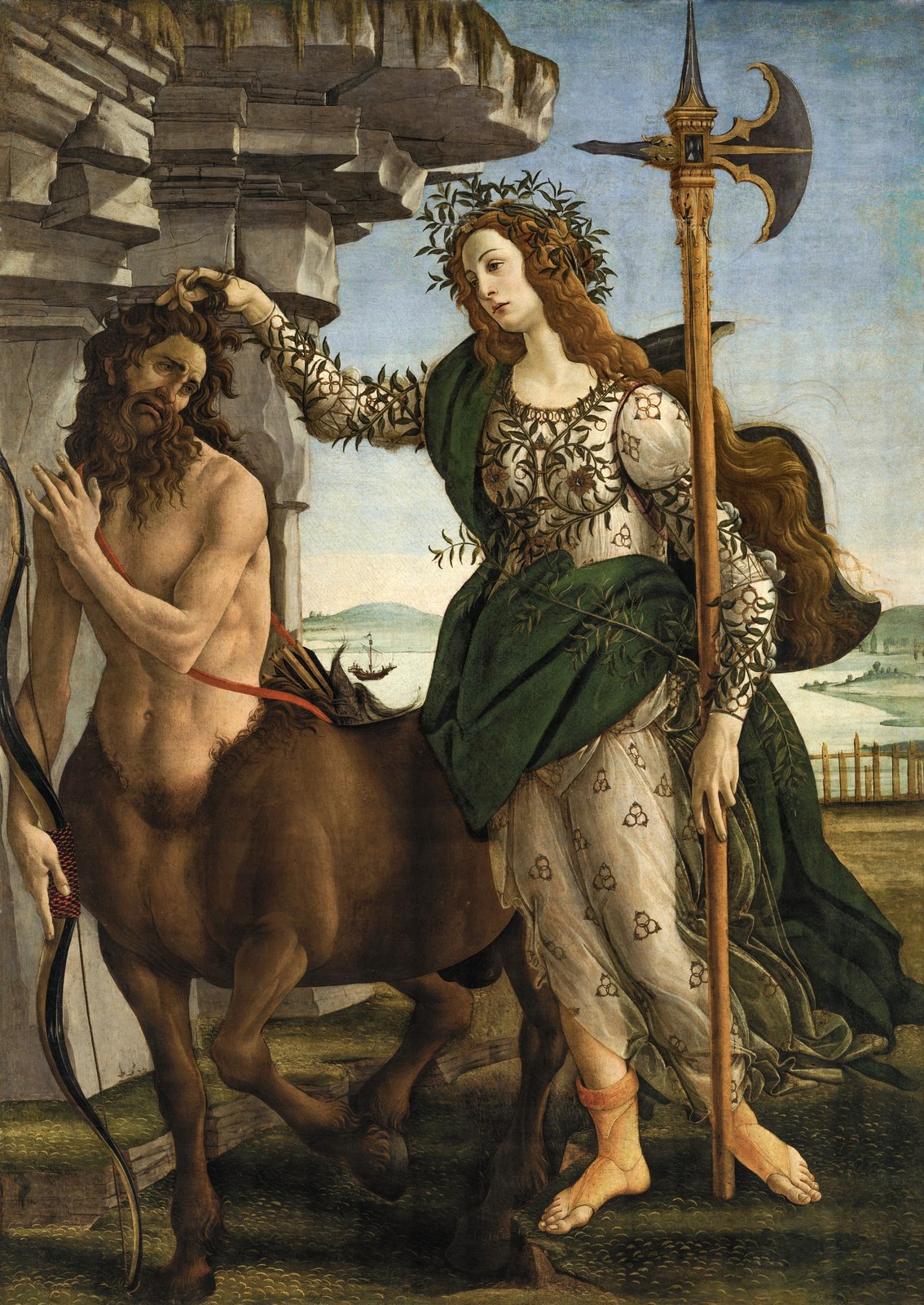 Pallade e il centauro - Sandro Botticelli