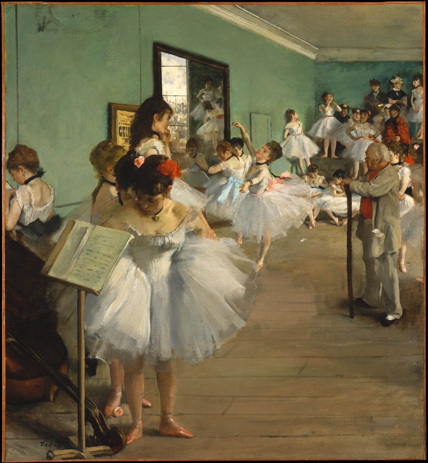 La lezione di ballo - Edgar Degas