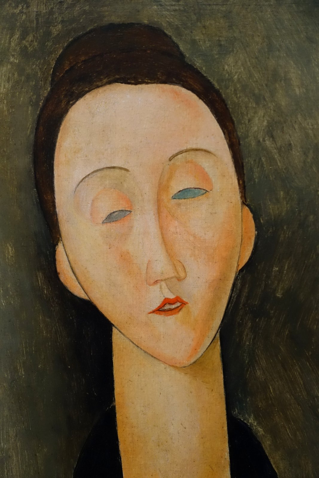 Ritratto di Lunia Czechowska con una camicia bianca - Amedeo Modigliani