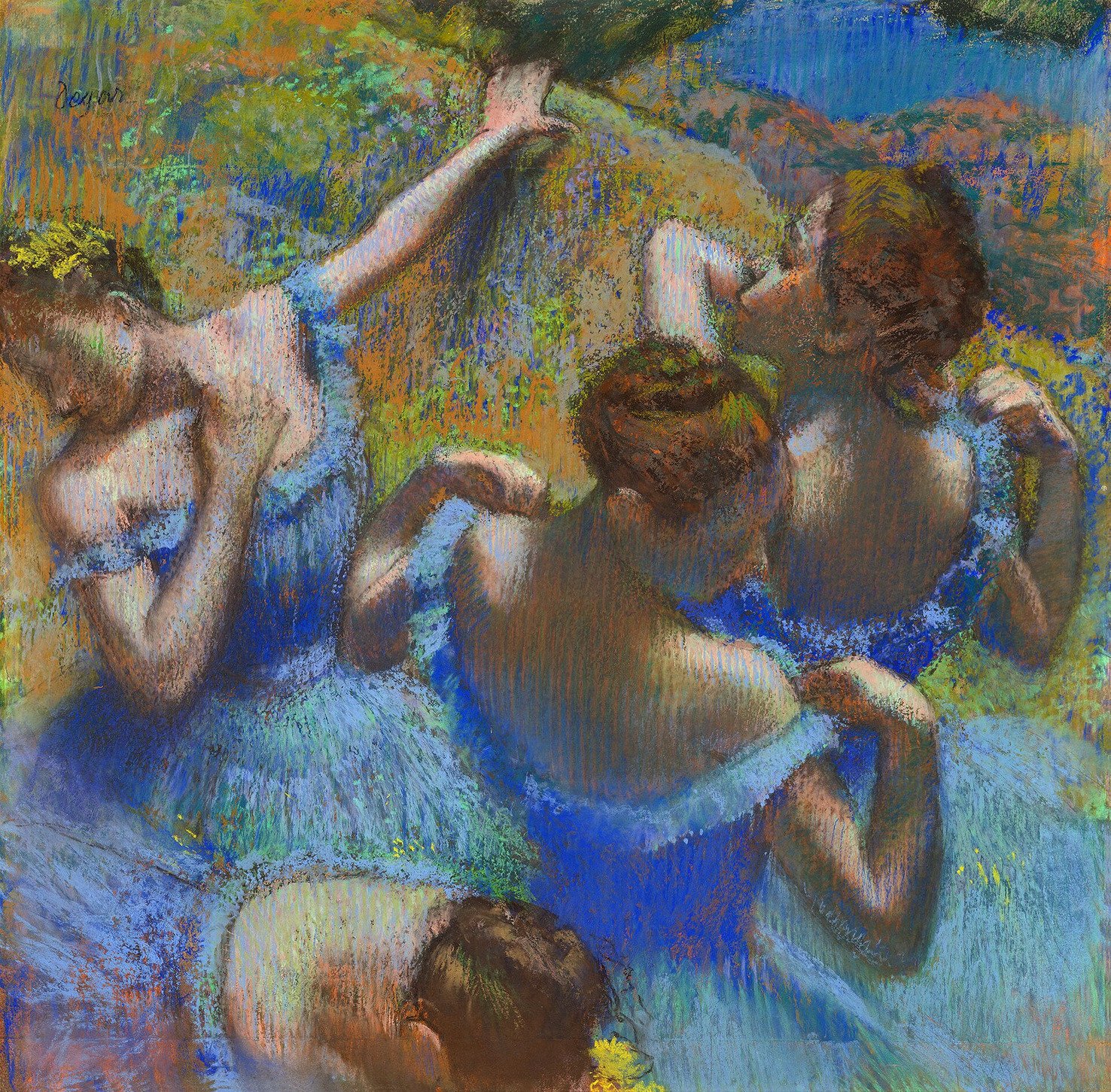 Ballerine dietro le quinte - Edgar Degas