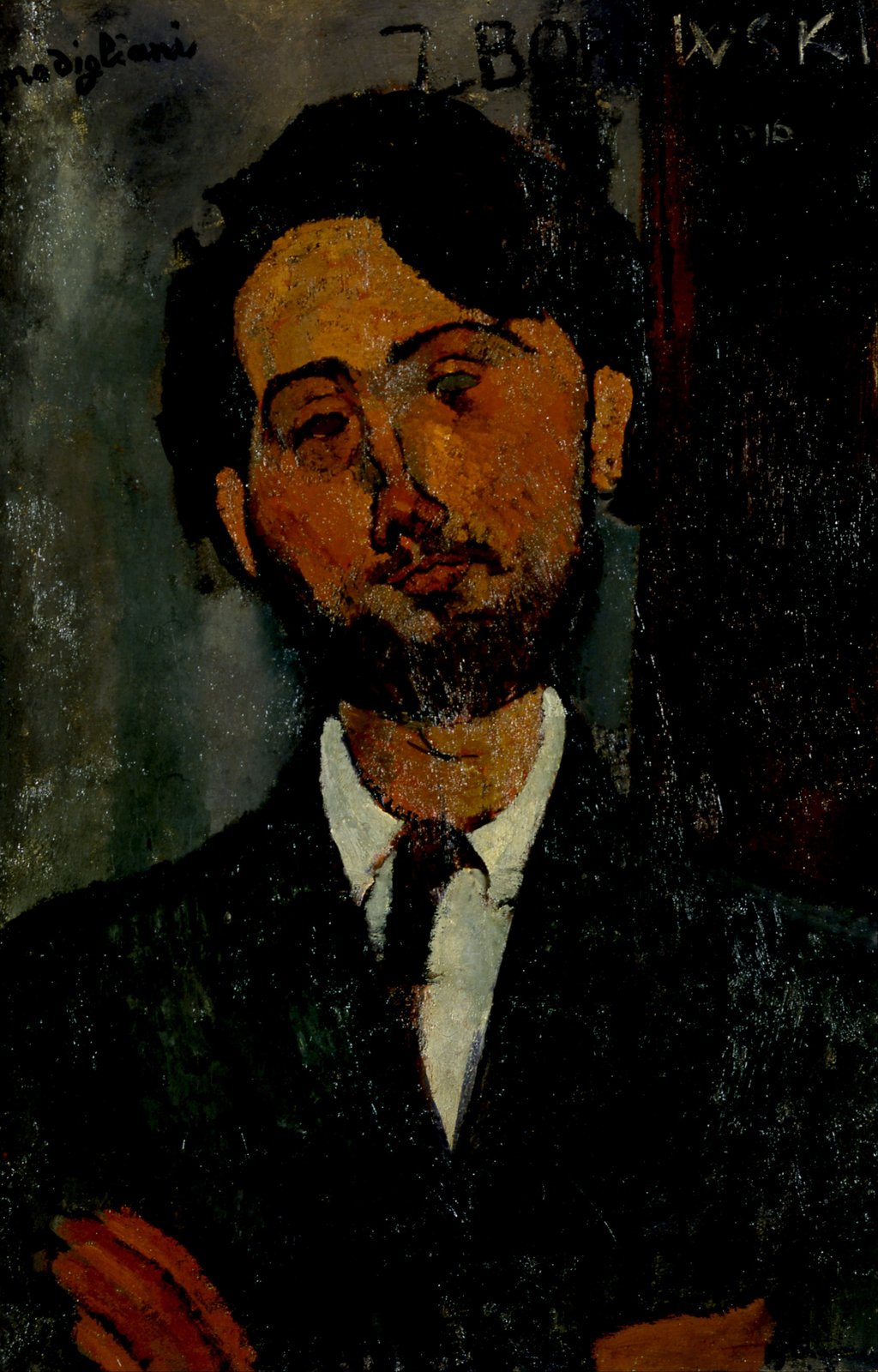 Ritratto di Léopold Zborowski - Amedeo Modigliani