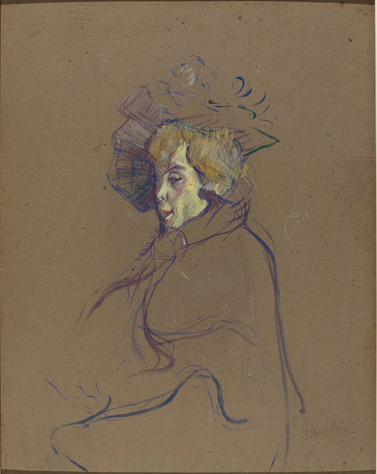 Jane Avril - Henri de Toulouse-Lautrec