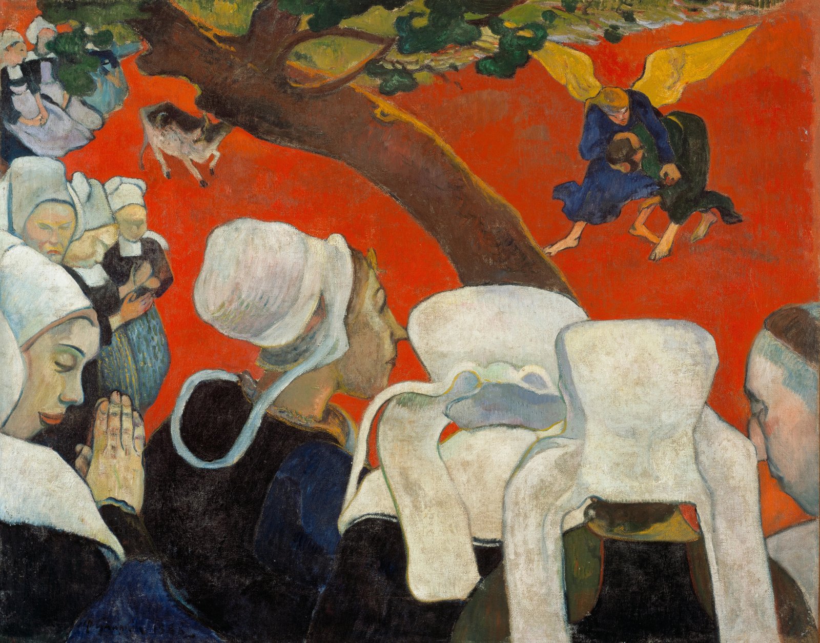 La visione dopo il sermone - Paul Gauguin