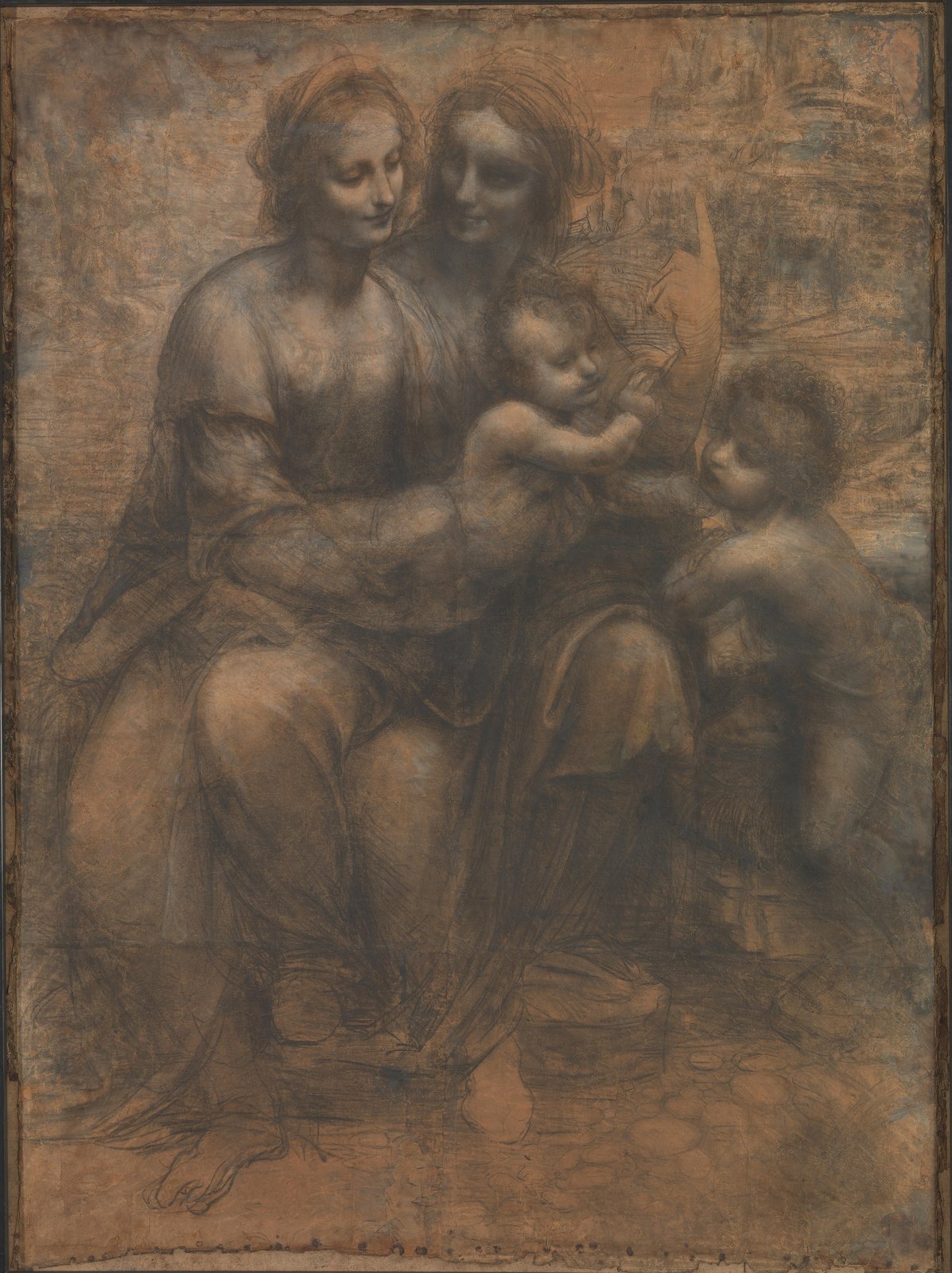 Cartone di sant'Anna - Leonardo da Vinci