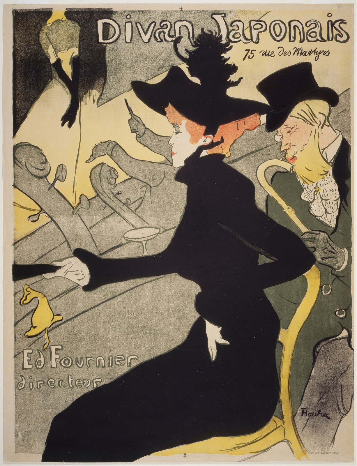 Divan Japonais - Henri de Toulouse-Lautrec