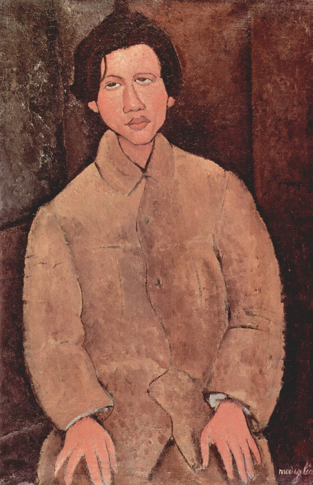Ritratto di Chaïm Soutine - Amedeo Modigliani