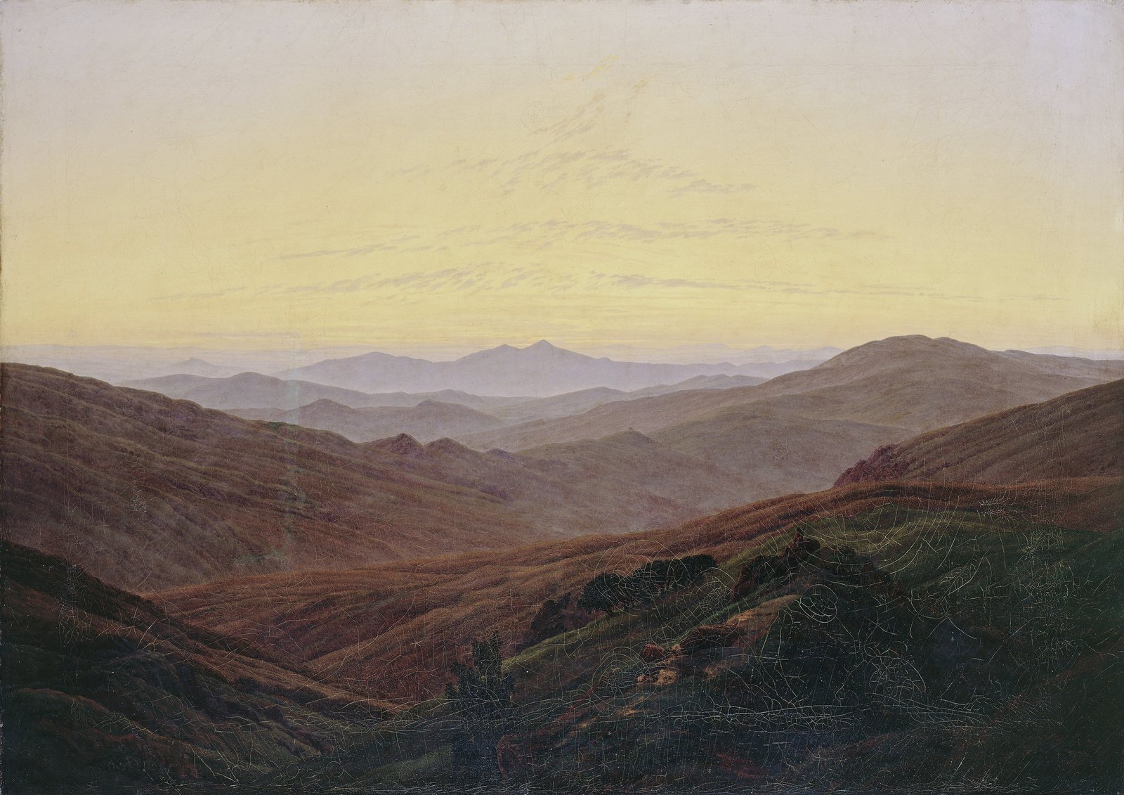 Mattino sui Monti dei Giganti - Caspar David Friedrich
