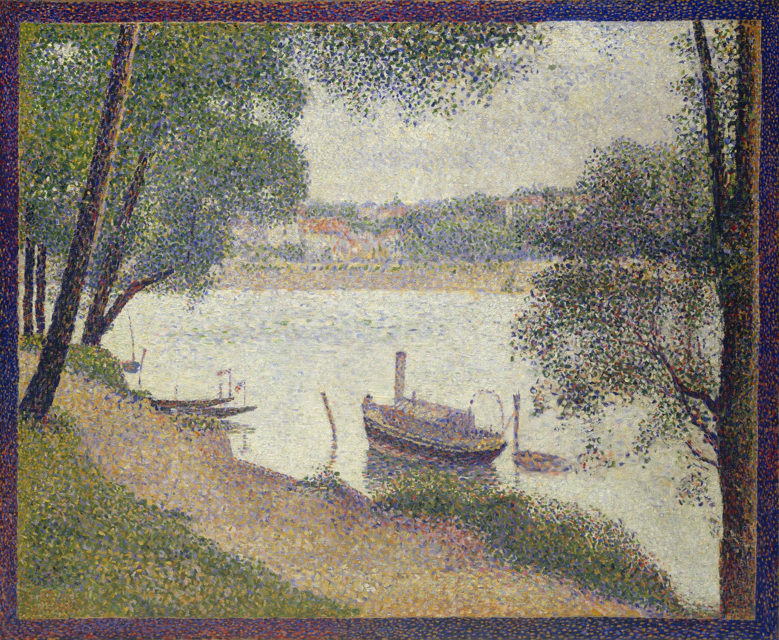 Tempo grigio, Grande Jatte - Georges Seurat
