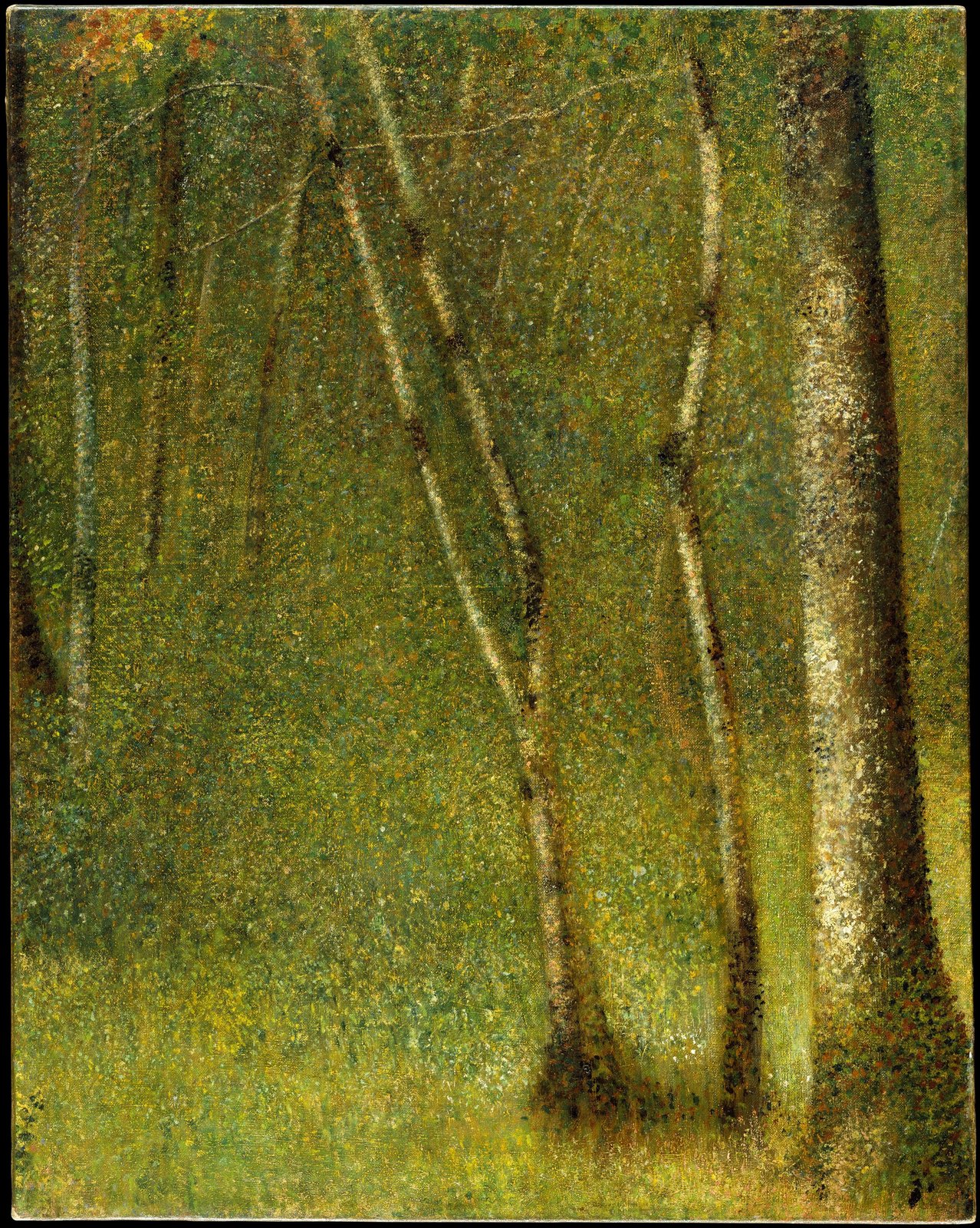 Sottobosco a Pontaubert - Georges Seurat
