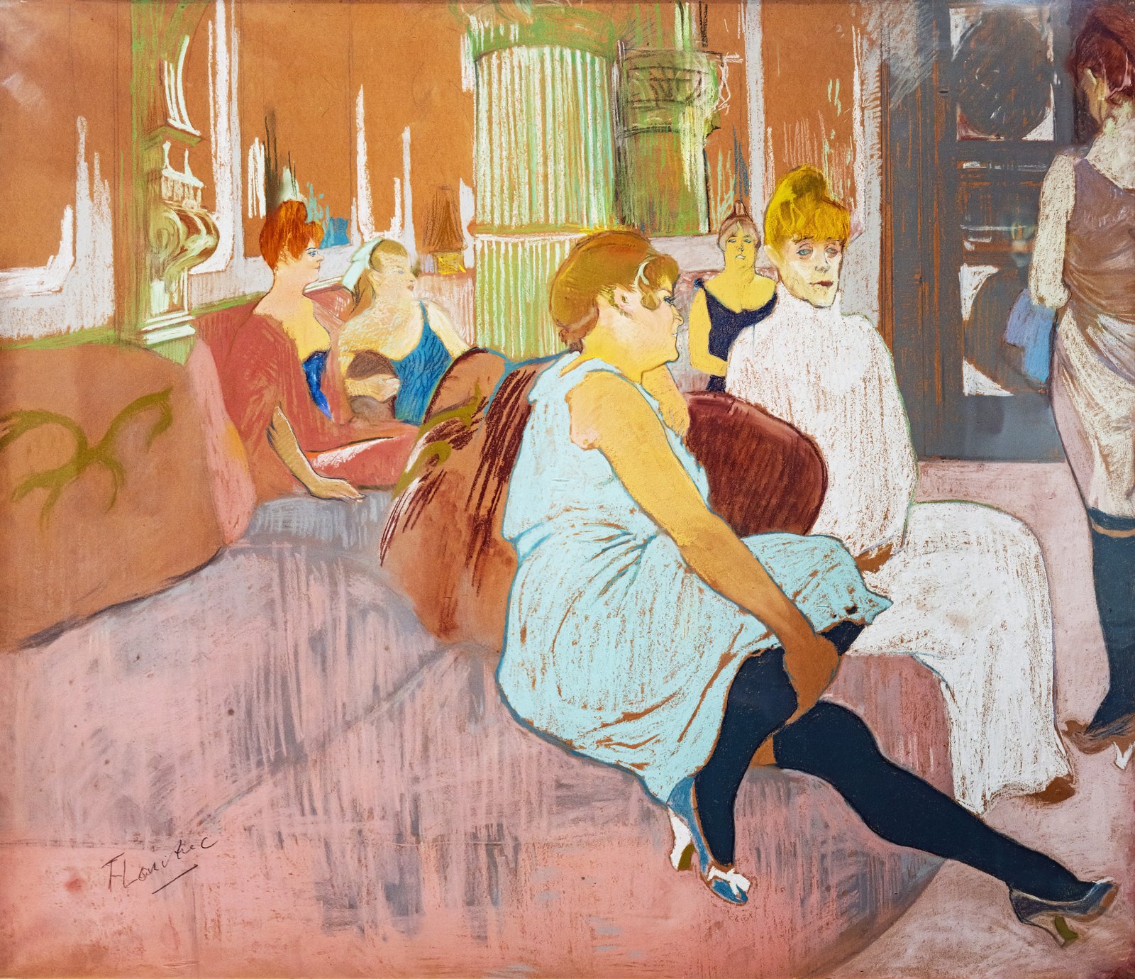 La visita medica - Henri de Toulouse-Lautrec