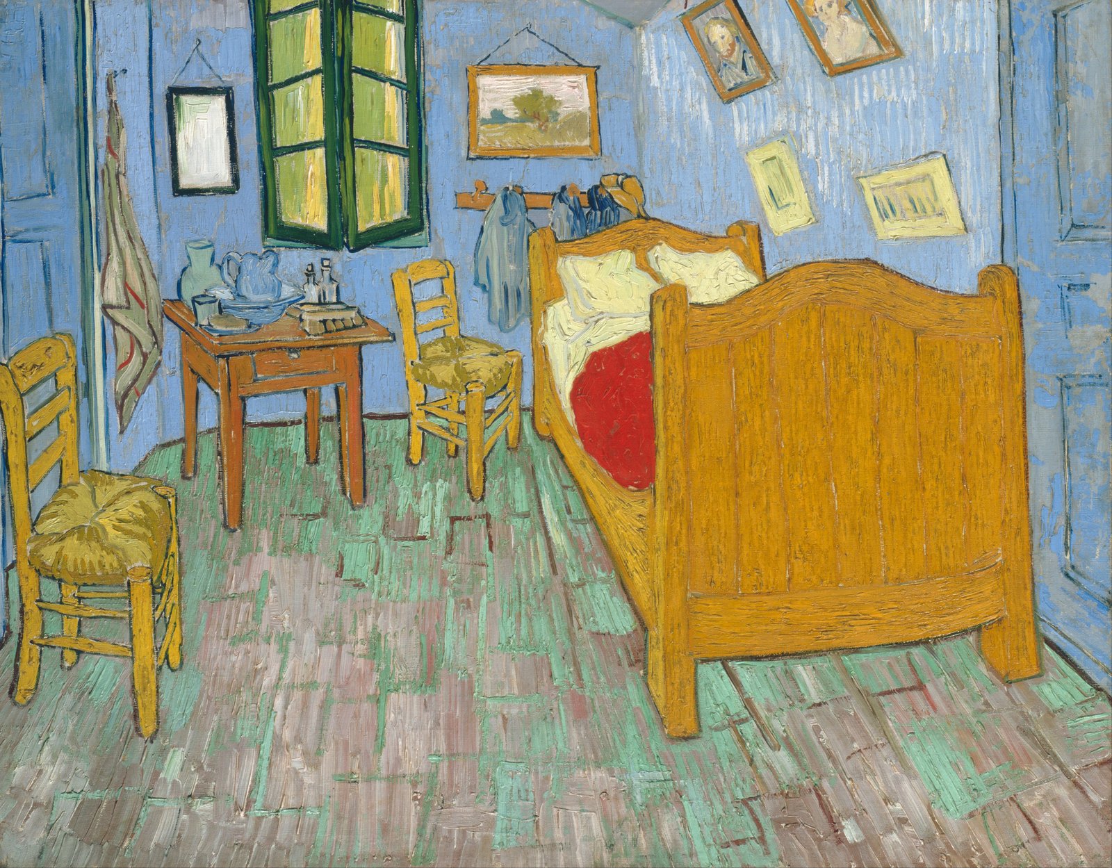 La camera da letto ad Arles - Vincent van Gogh