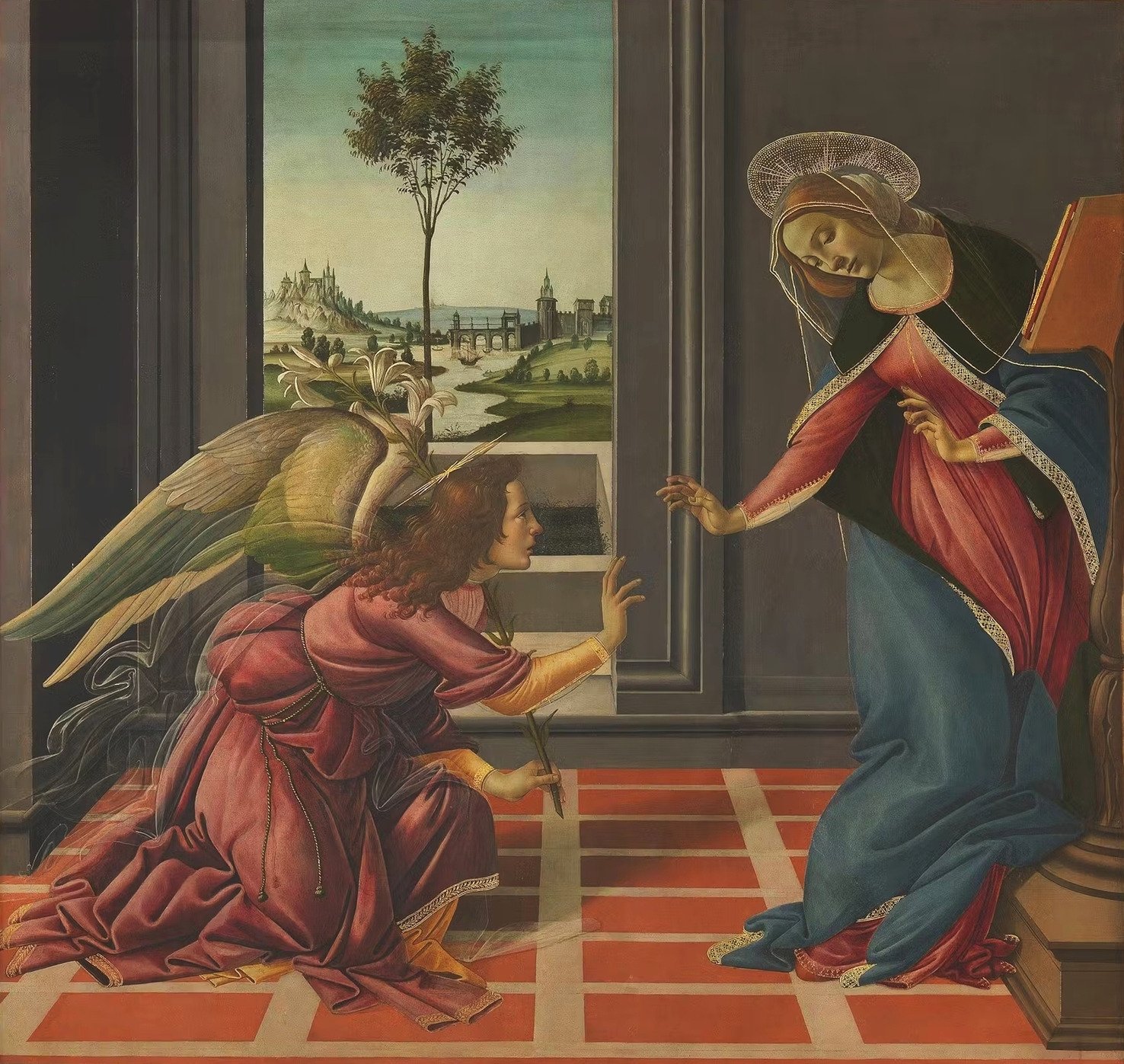Annunciazione di Cestello - Sandro Botticelli