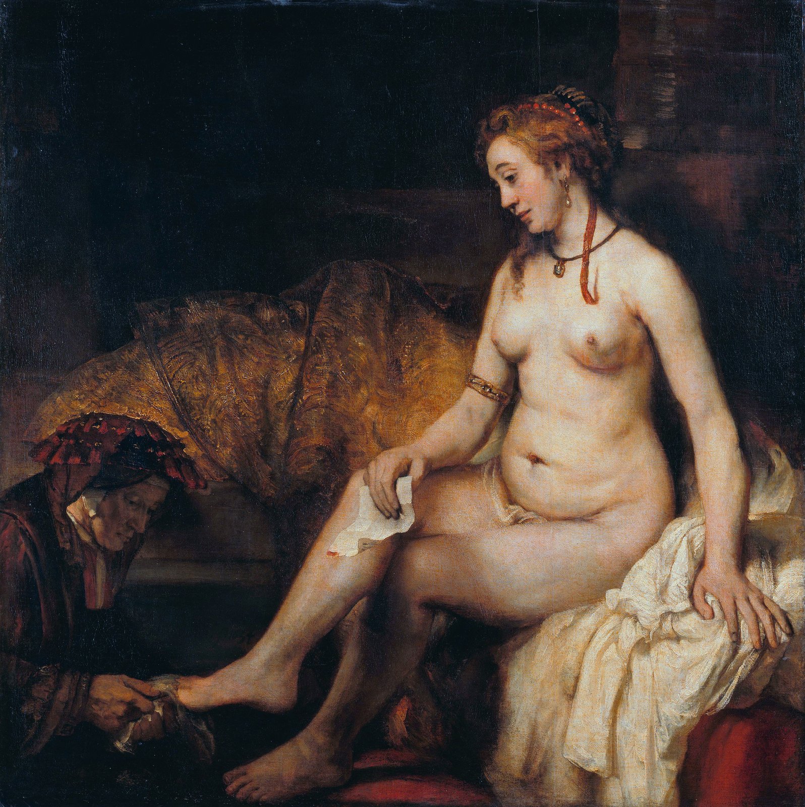 Betsabea con la lettera di David - Rembrandt van Rijn