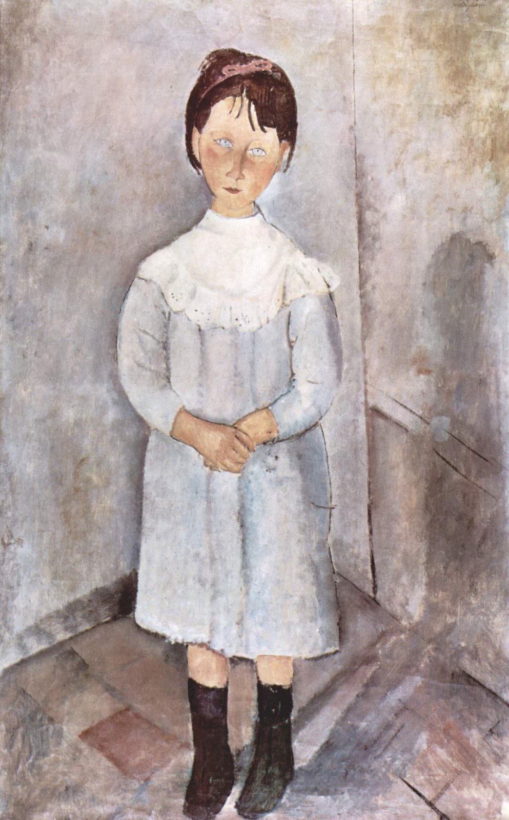 La bambina in azzurro - Amedeo Modigliani