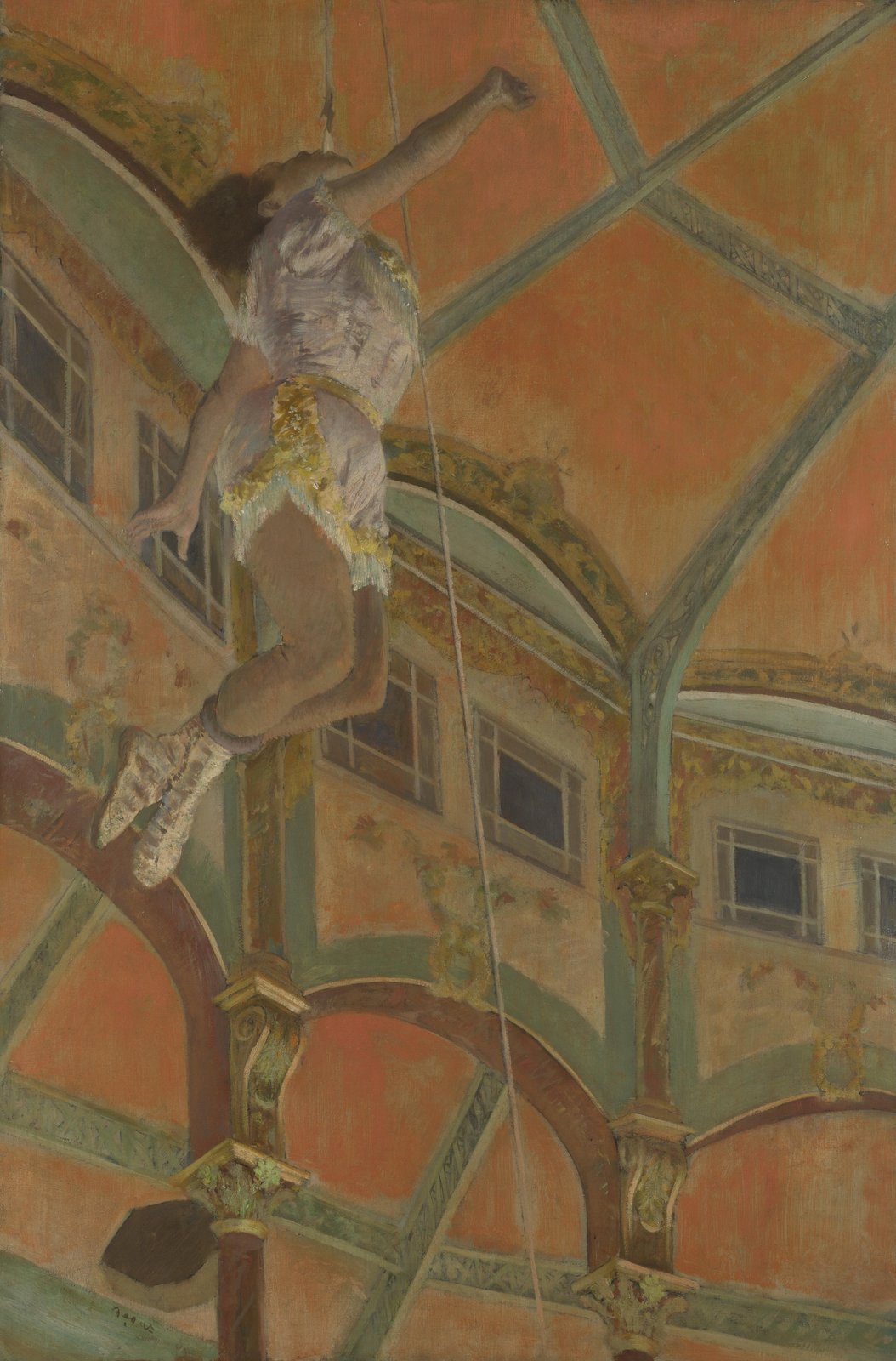 Mademoiselle La La al Circo Fernando - Edgar Degas