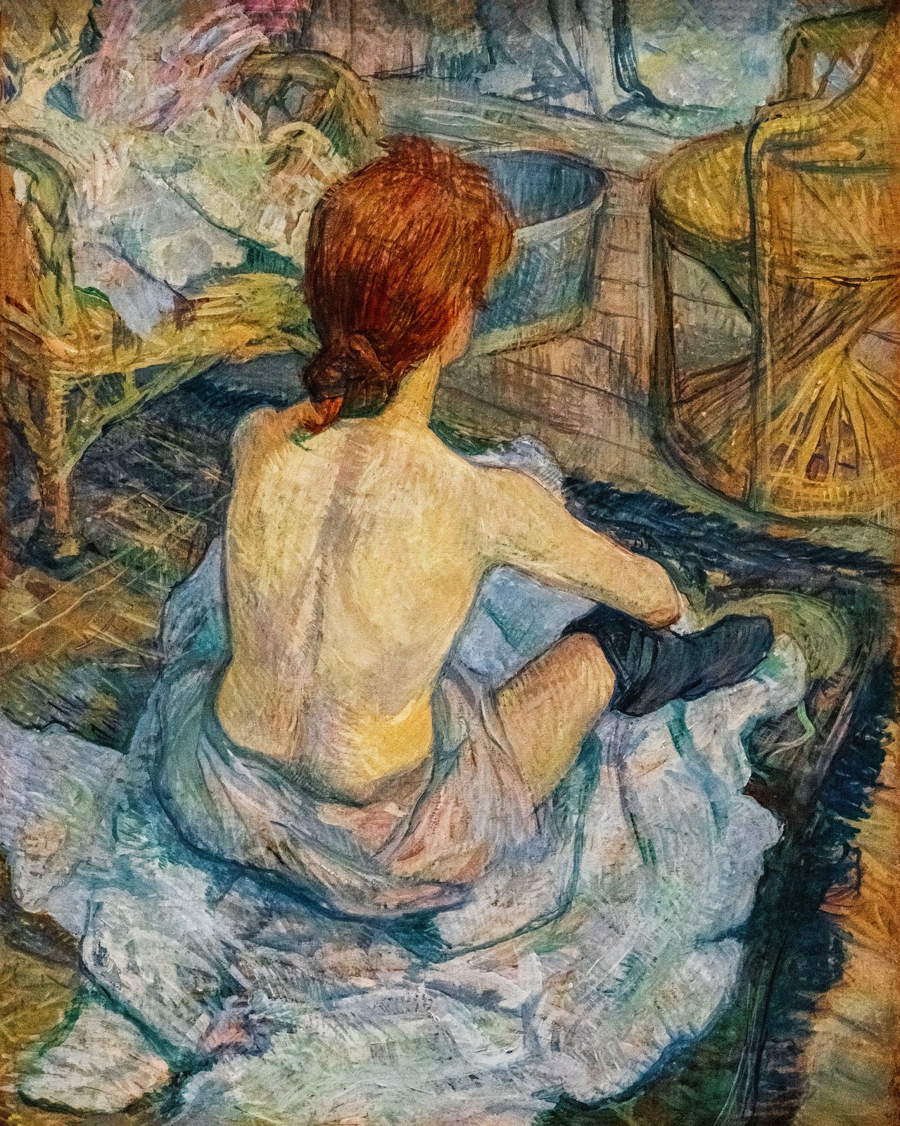 La toilette - Henri de Toulouse-Lautrec