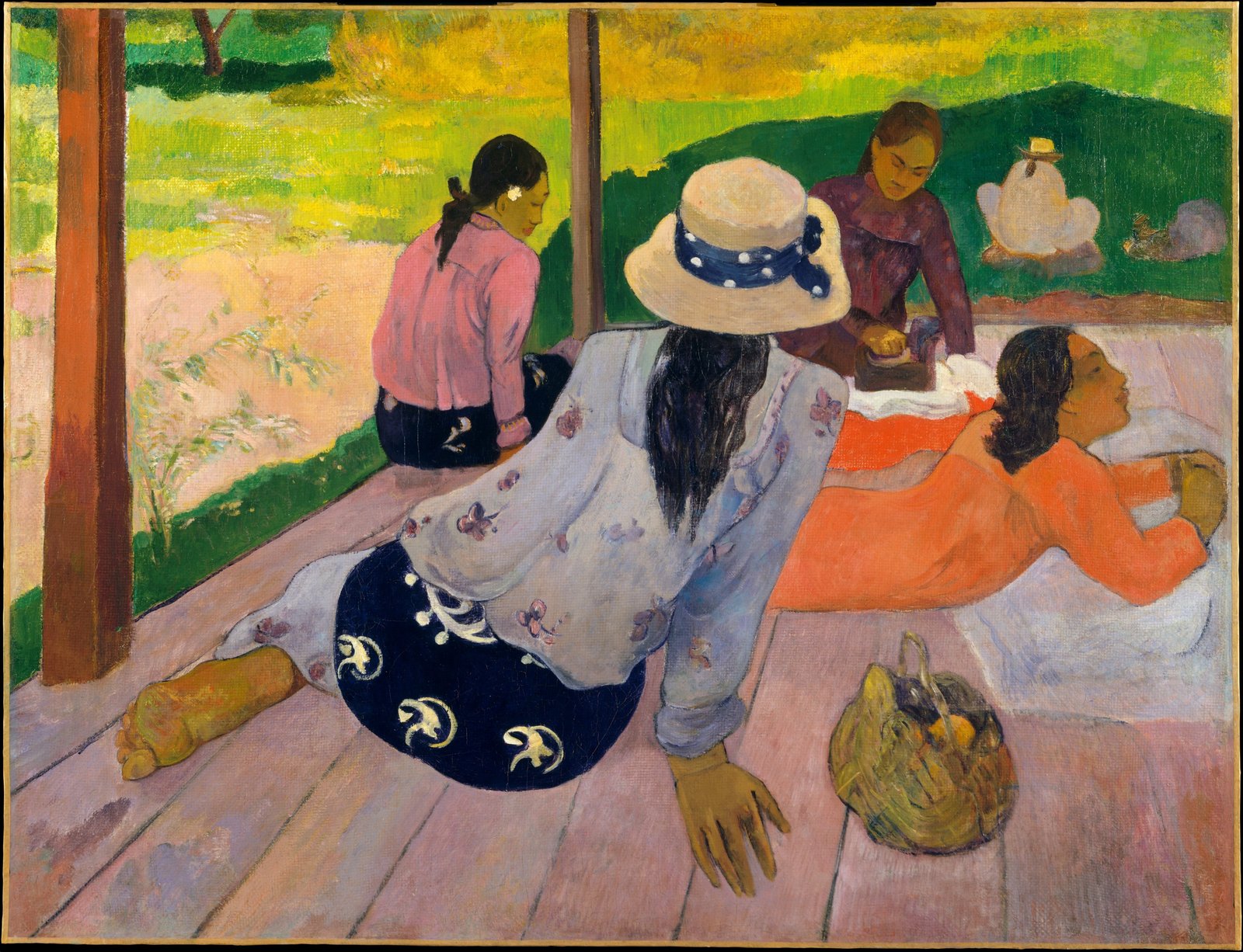 La siesta - Paul Gauguin