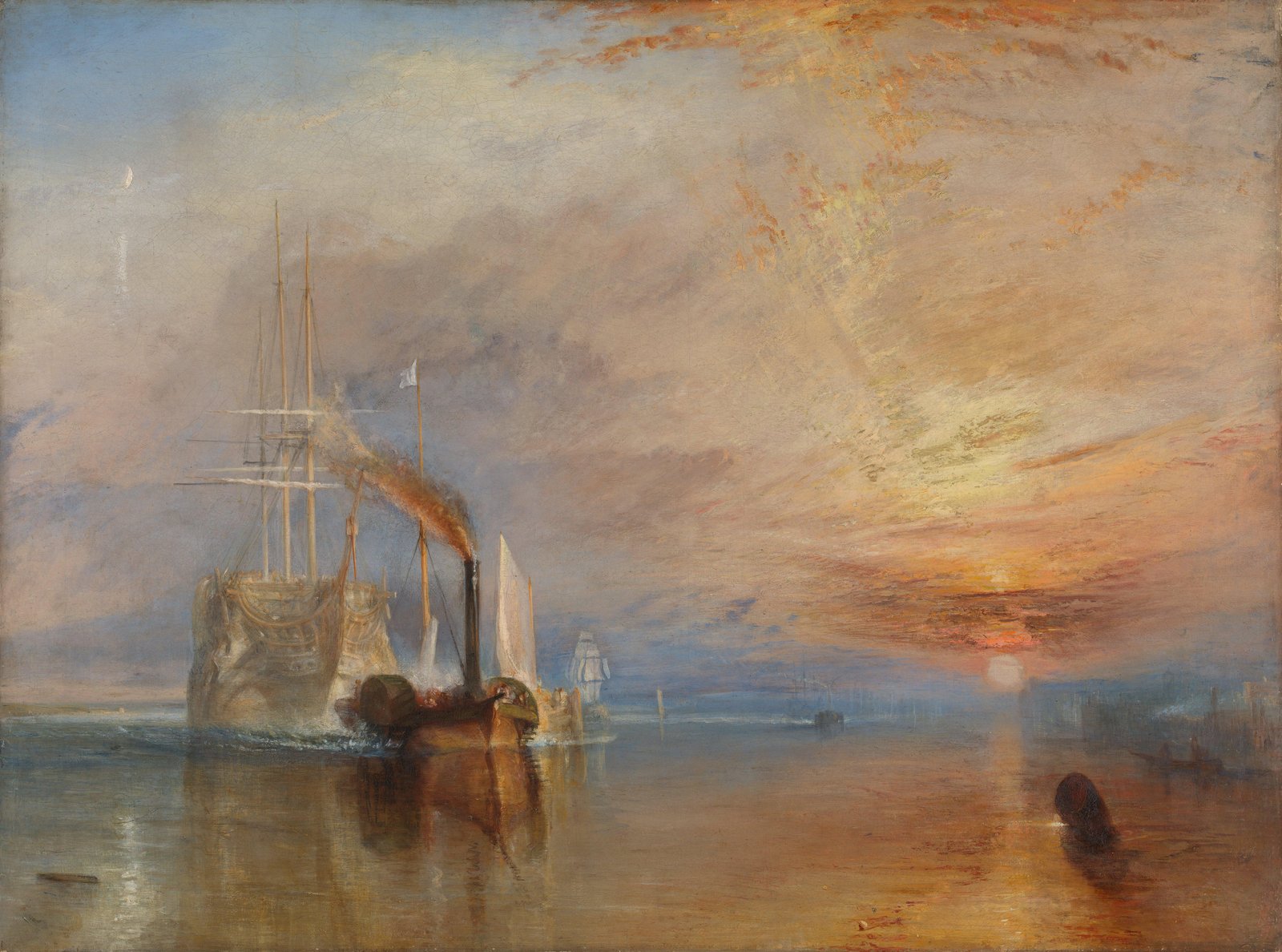 La valorosa Téméraire - J. M. W. Turner