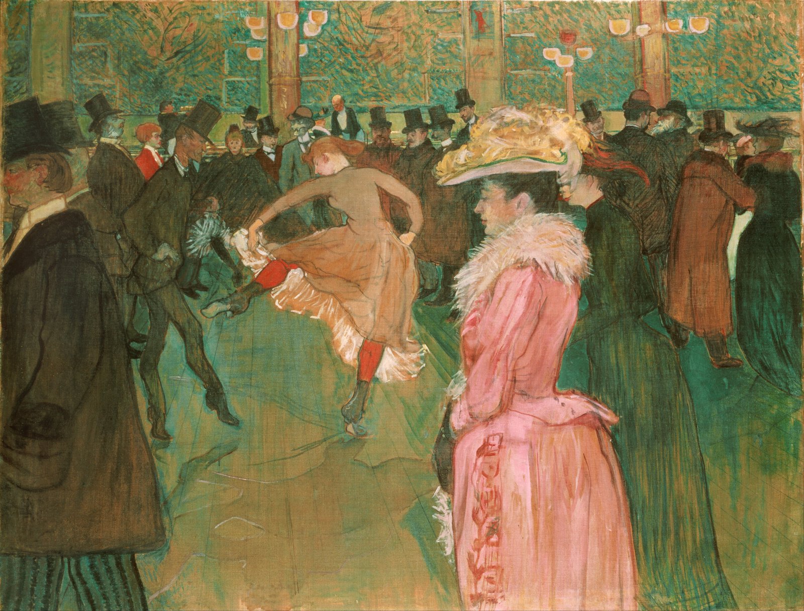 Ballo al Moulin Rouge - Henri de Toulouse-Lautrec