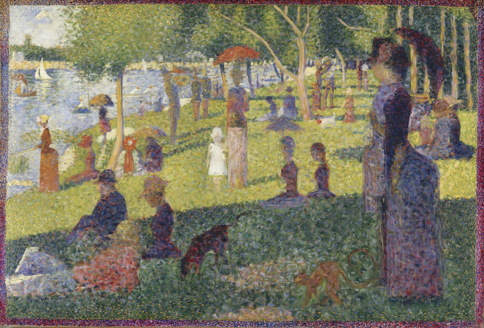 Pescatori alla lenza - Georges Seurat