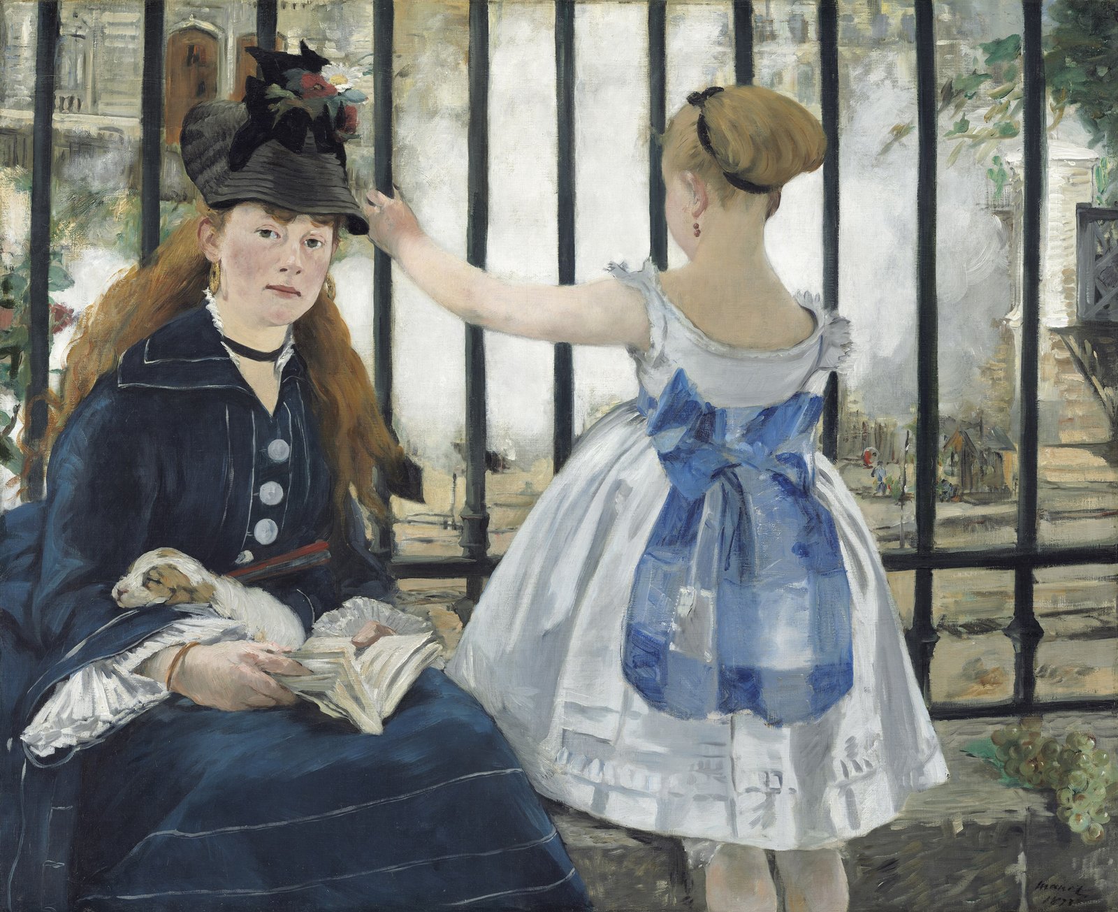 La ferrovia - Édouard Manet