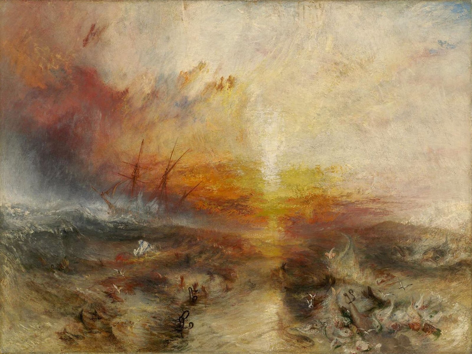 La nave negriera - J. M. W. Turner