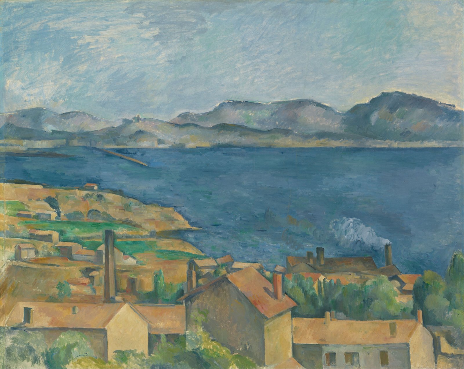 Il golfo di Marsiglia visto dall'Estaque - Paul Cézanne