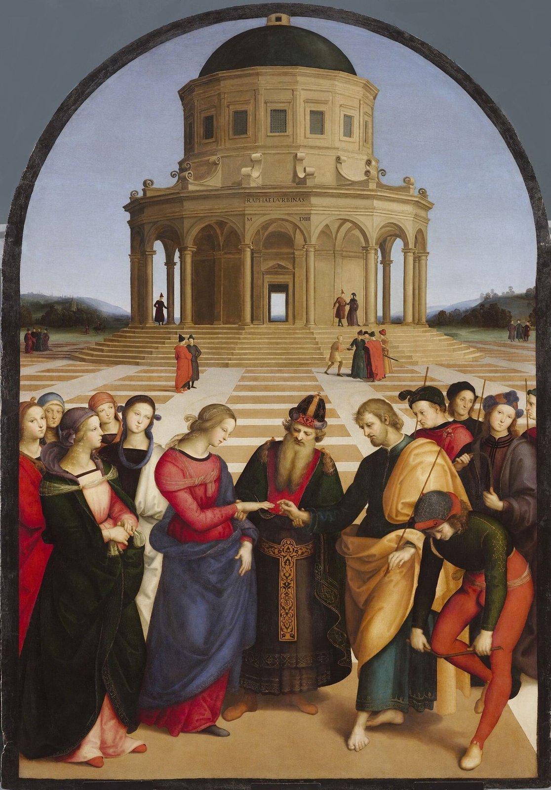Sposalizio della Vergine - Raphael