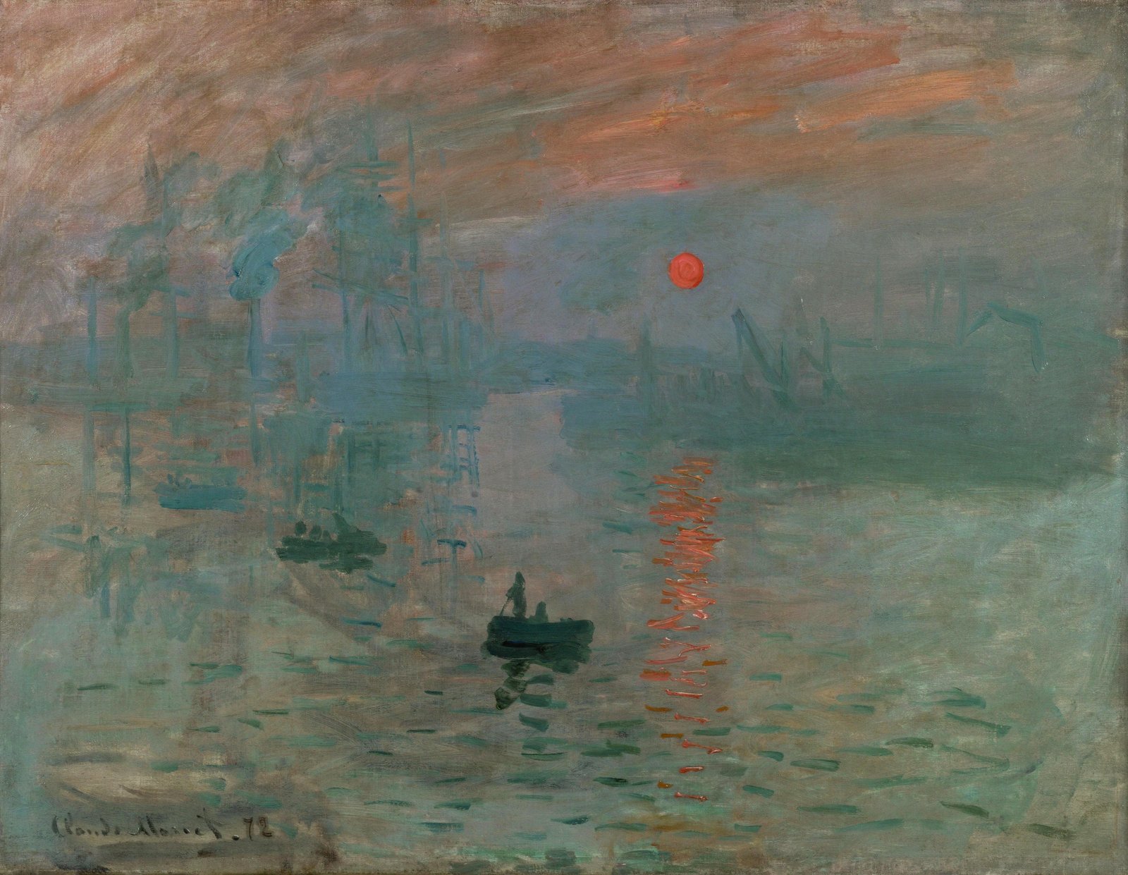 Impressione. Levar del sole - Claude Monet