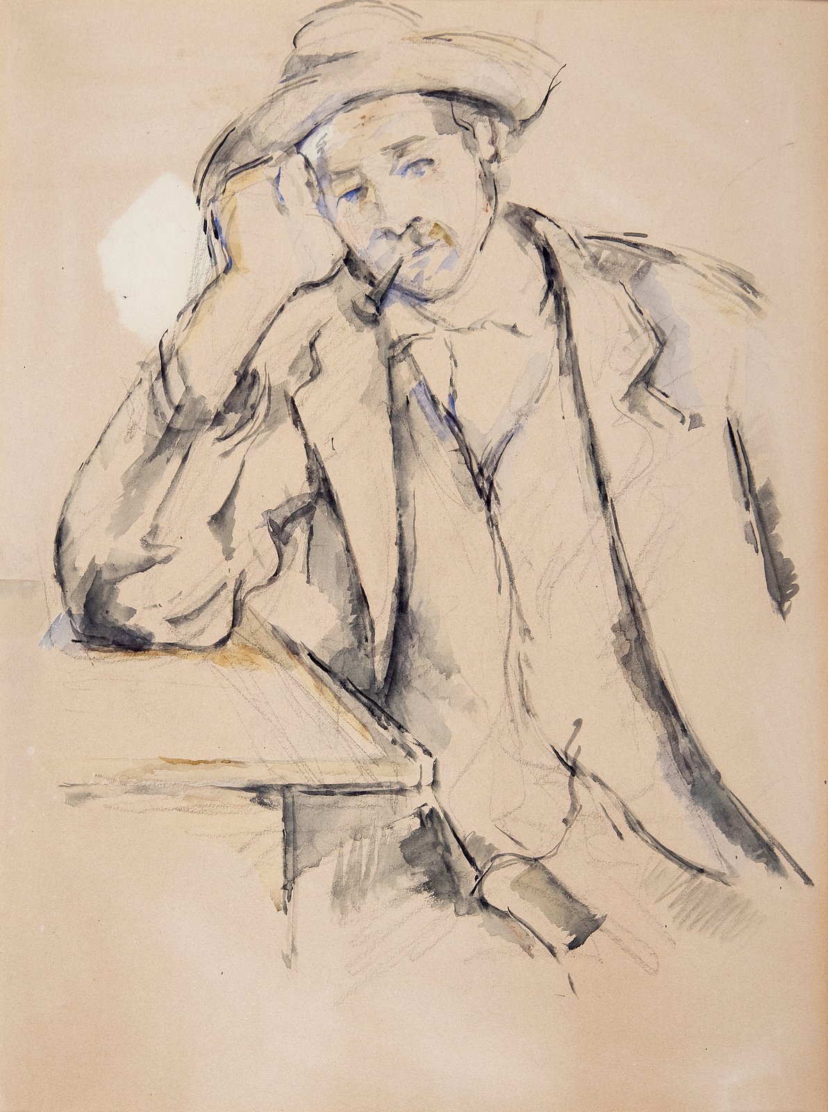 Il fumatore - Paul Cézanne