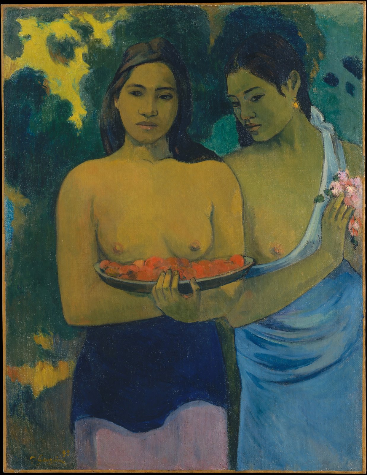 I seni coi fiori rossi - Paul Gauguin